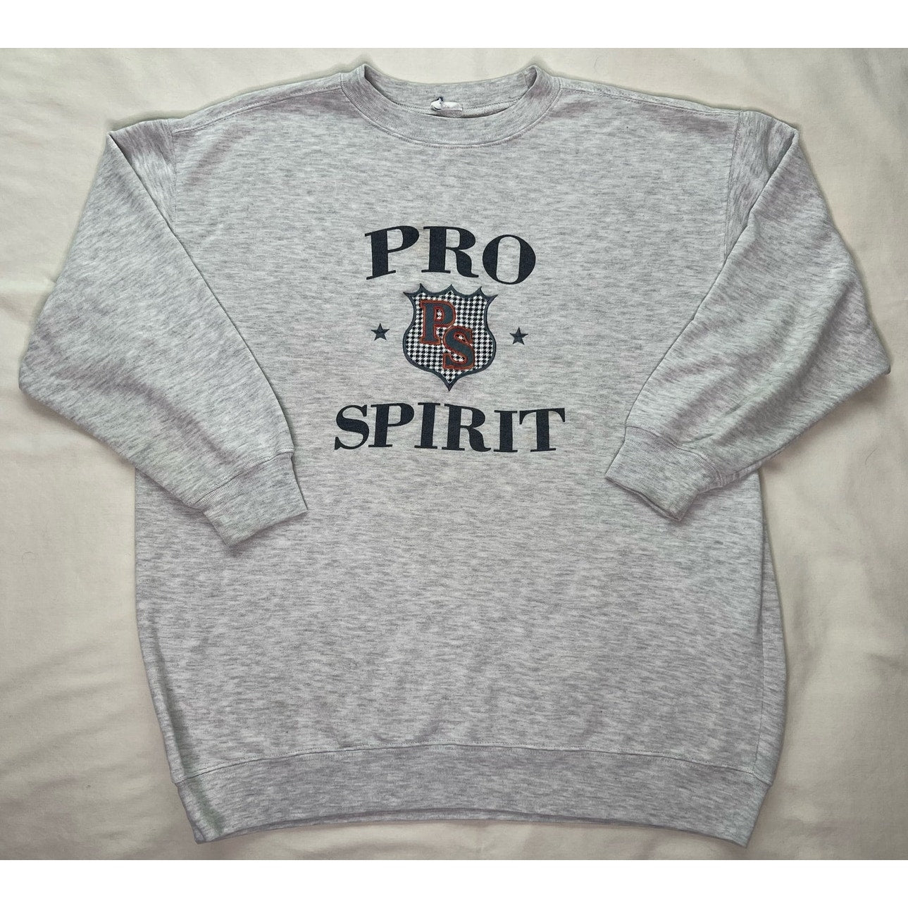 Vintage Pro Spirit Big Logo Crewneck Sweatshirt XL