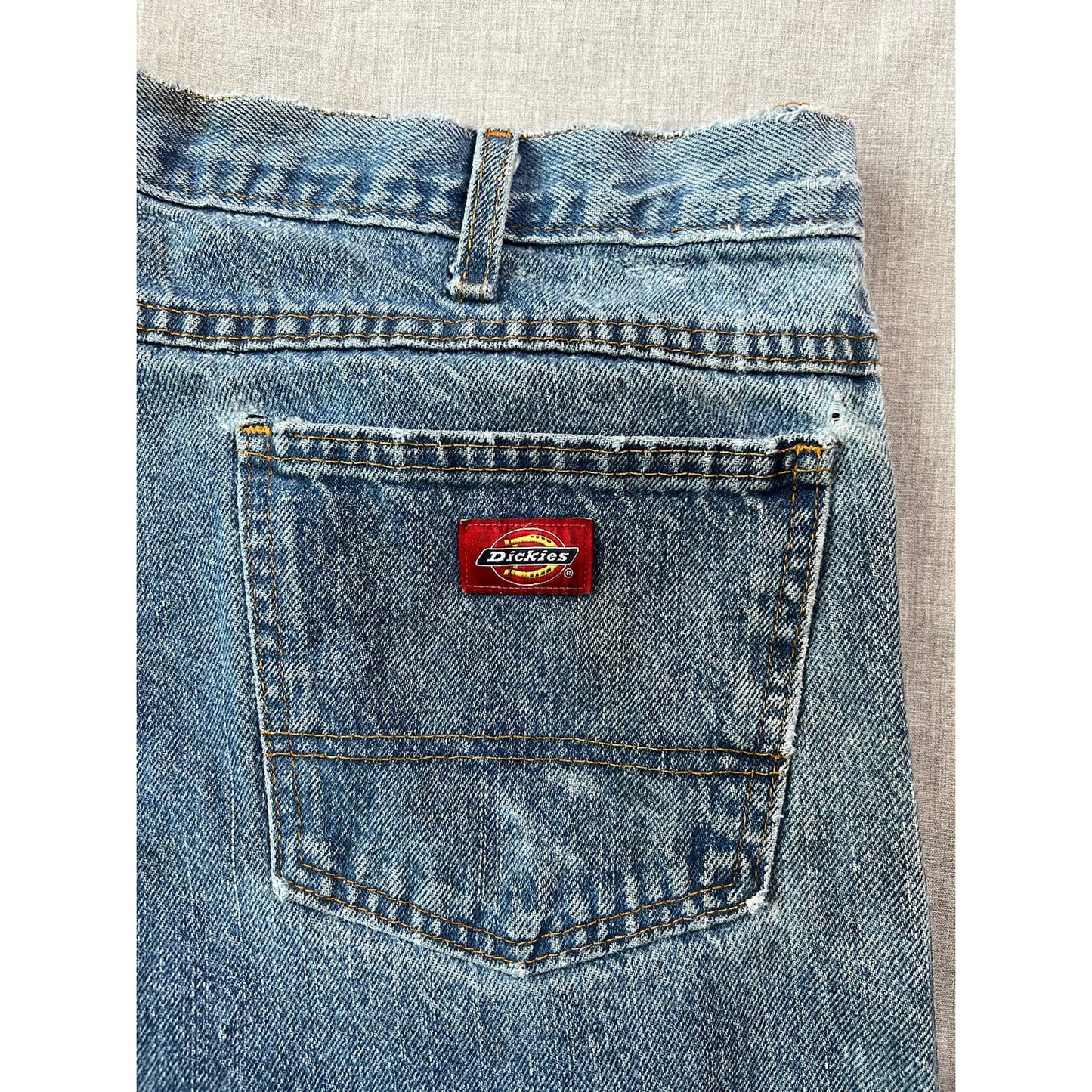 Dickies Distressed Blue Jeans 42x32