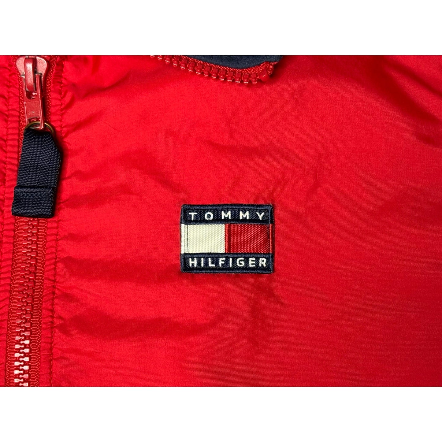 Vintage 90s Tommy Hilfiger Quarter Zip Windbreaker Large