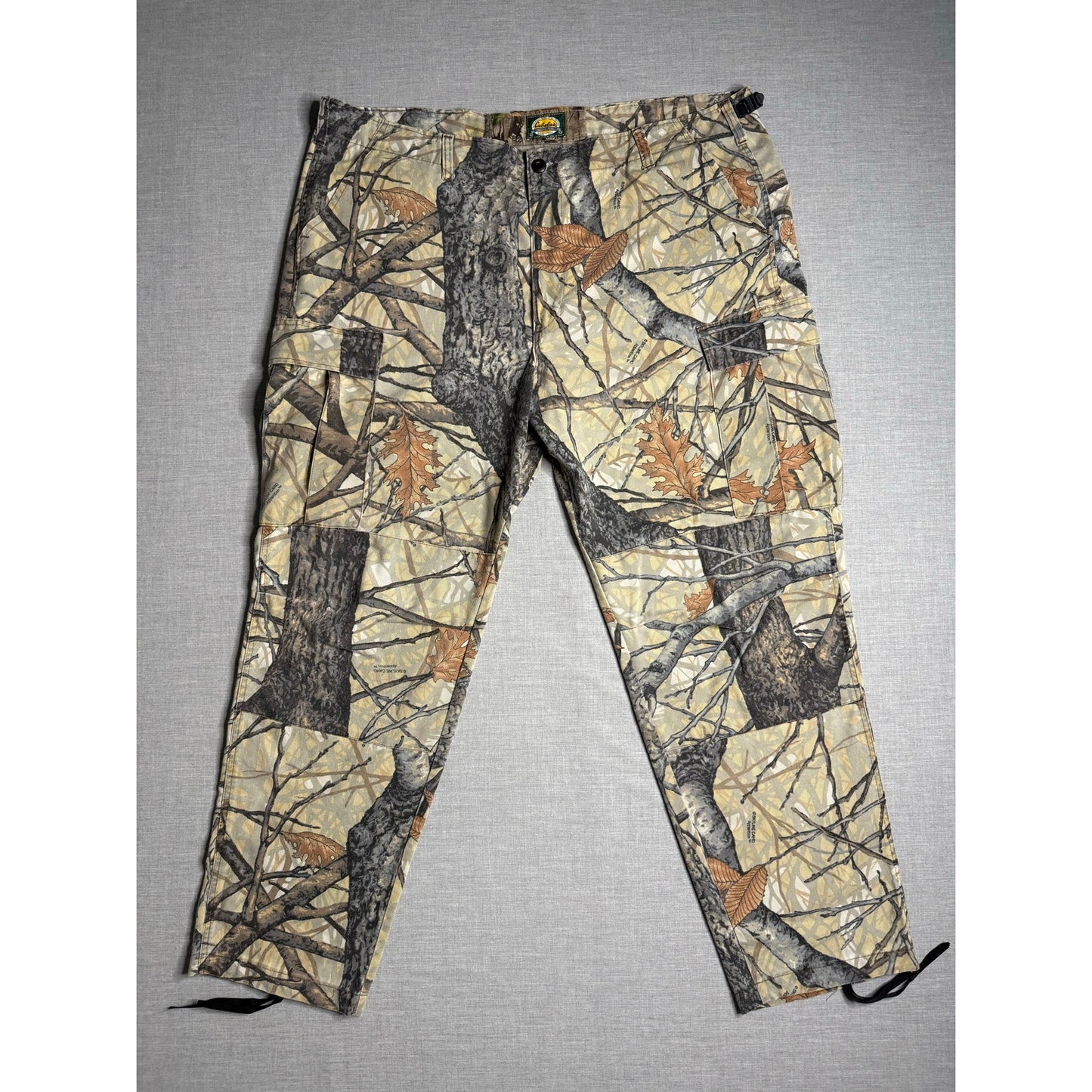 Vintage 90s Cabela’s Camo Military Hunting Cargo Pants XL Long