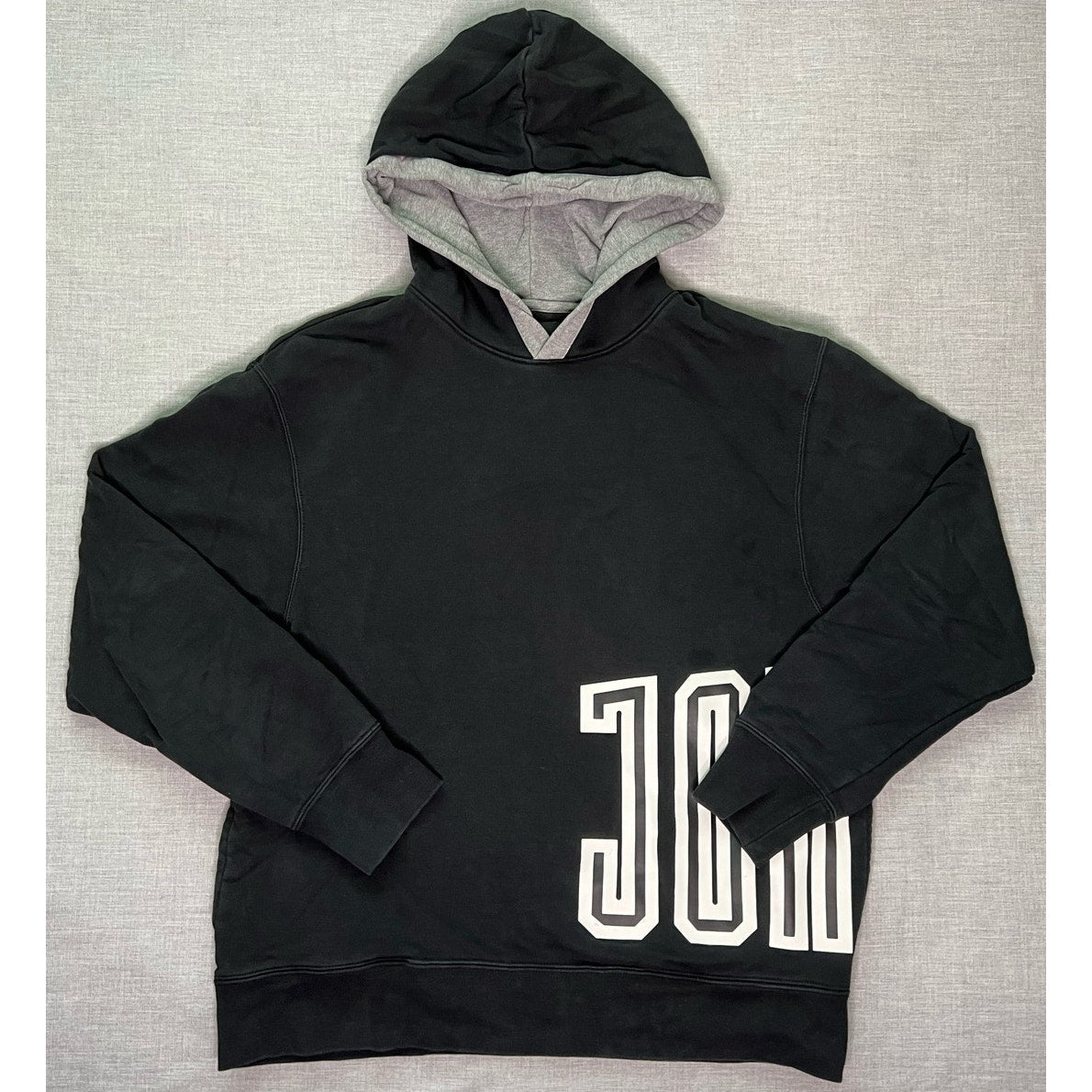 Air Jordan Wrap Around Logo Pullover Hoodie Sweatshirt Medium