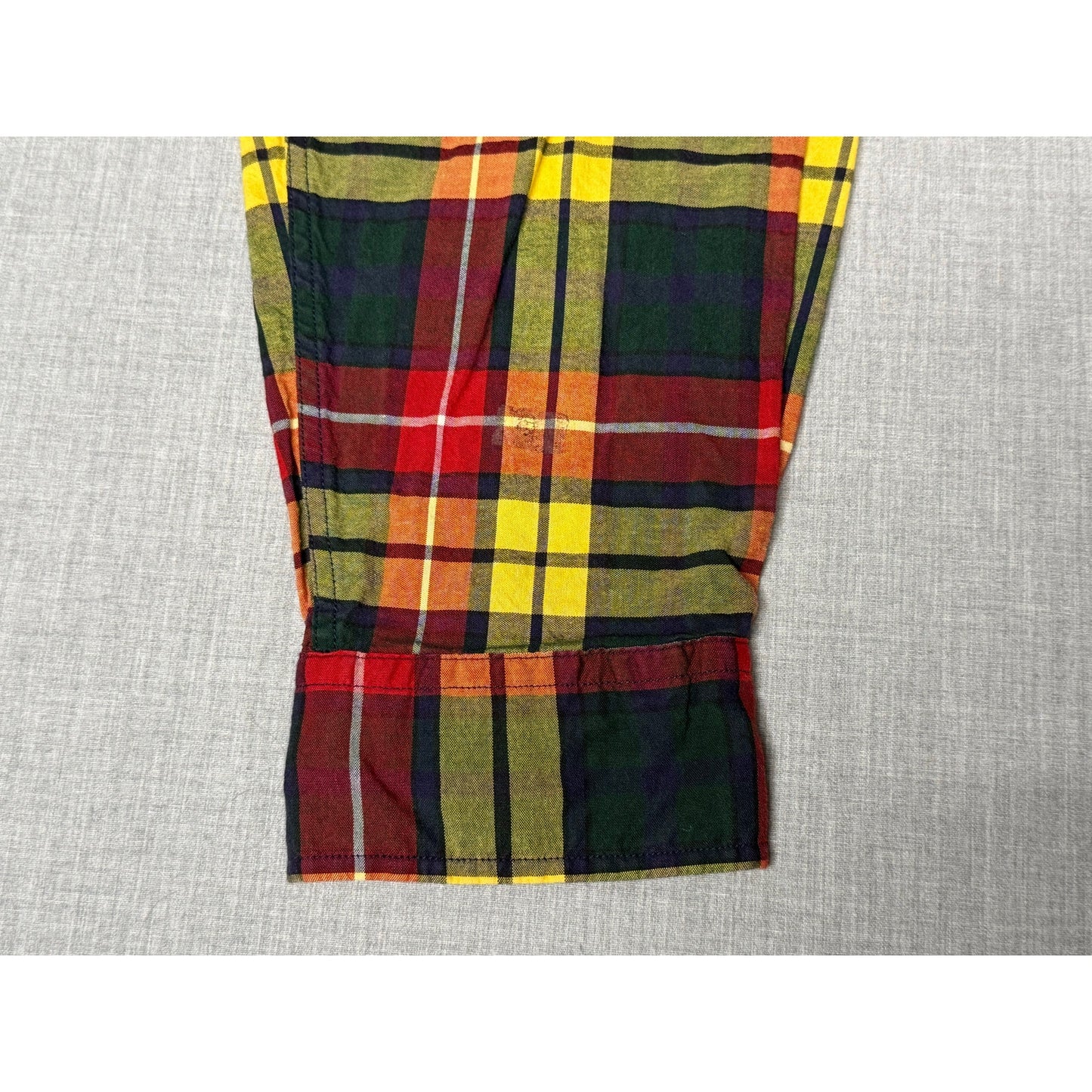 Vintage 90s Nautica Plaid Flannel Button Down Shirt XL