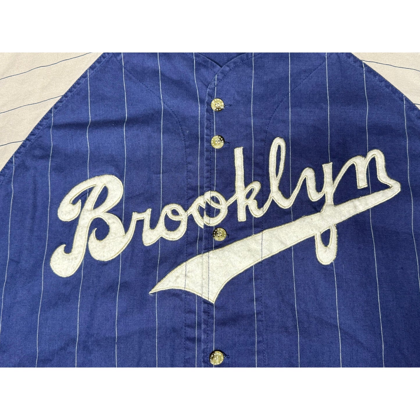 Vintage 90s Brooklyn Dodgers Mirage Throwback Baseball Jersey XL