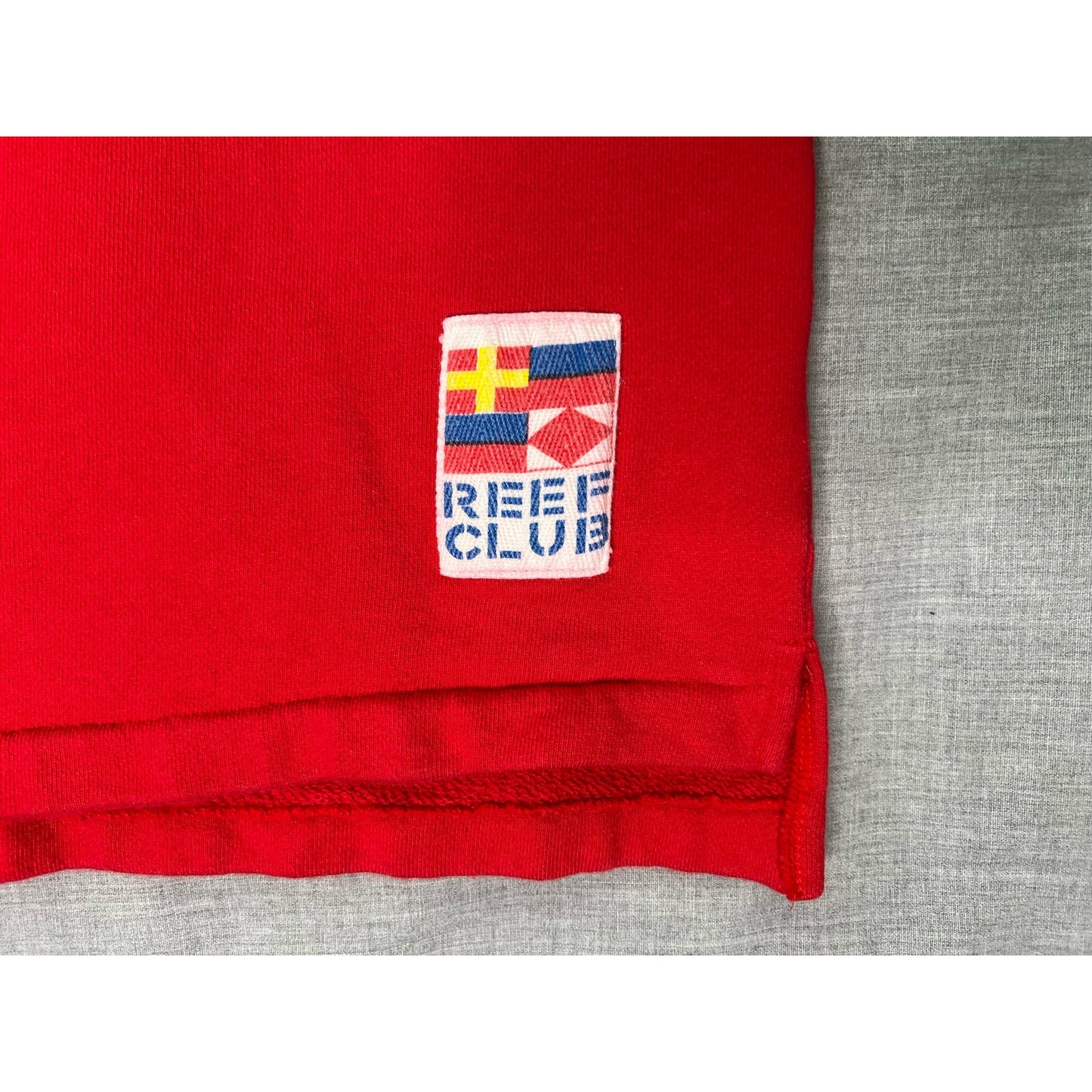 Vintage Reef Club Short Sleeve Crewneck Sweatshirt Medium