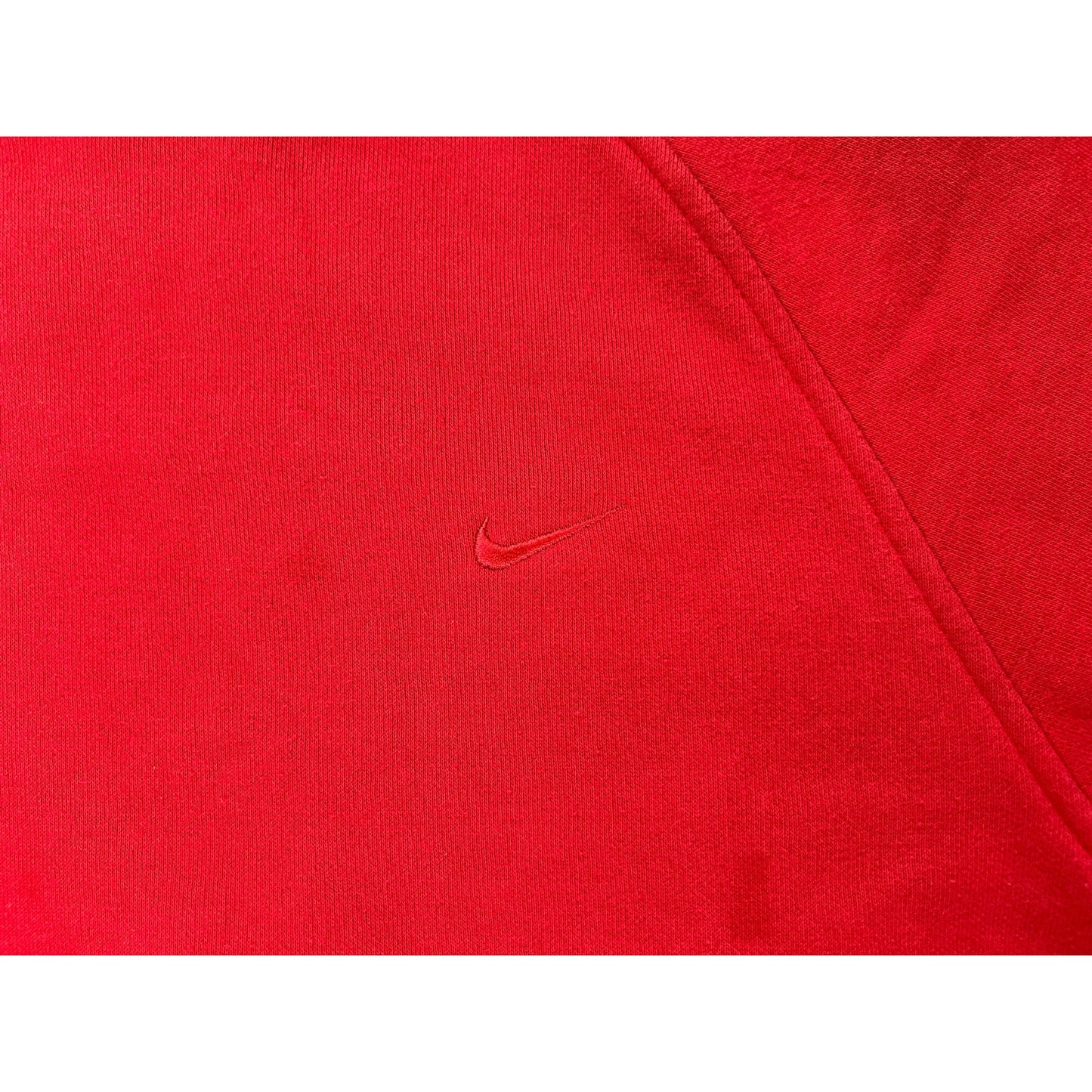 Vintage Y2K Nike Red Pullover Crewneck Sweatshirt Medium