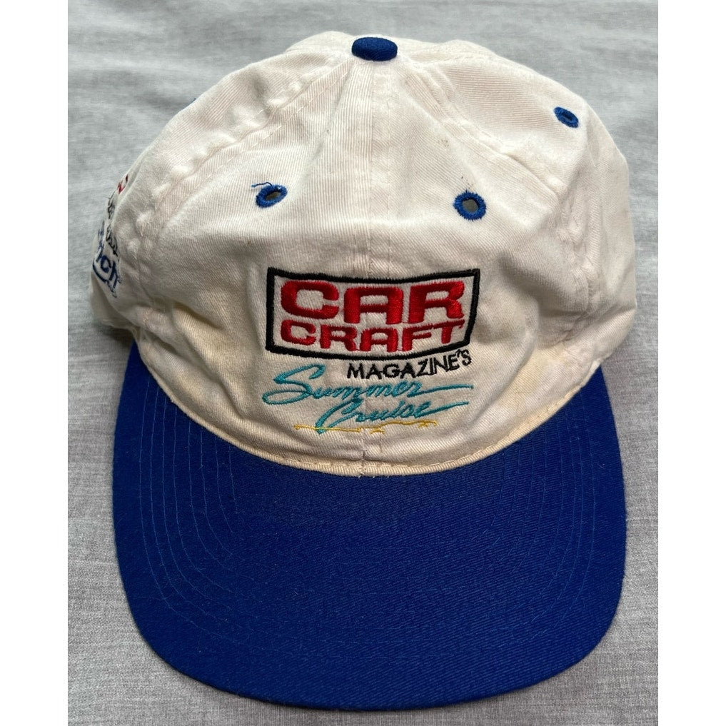 Vintage Car Craft Magazine Chevrolet Snapback Hat