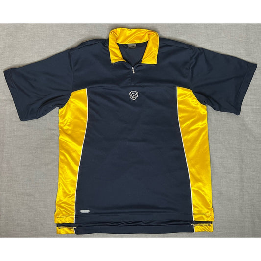 Vintage Y2K Nike Dri-FIT Quarter Zip Polo Shirt XL