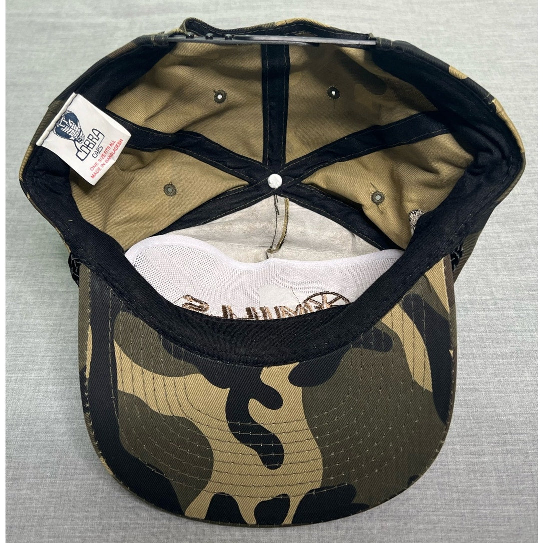 Vintage Mills Auto Group Pheasant Camo Hunting Snapback Hat