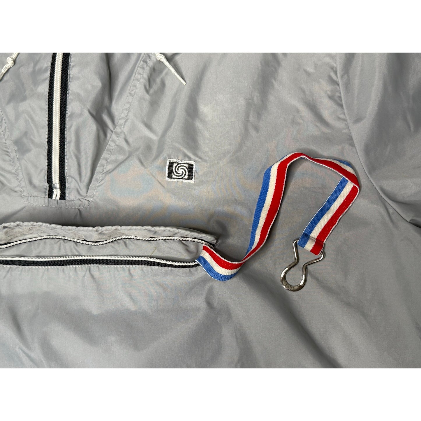 Vintage 90s Free Spirit Lightweight Quarter Zip Anorak Windbreaker Large