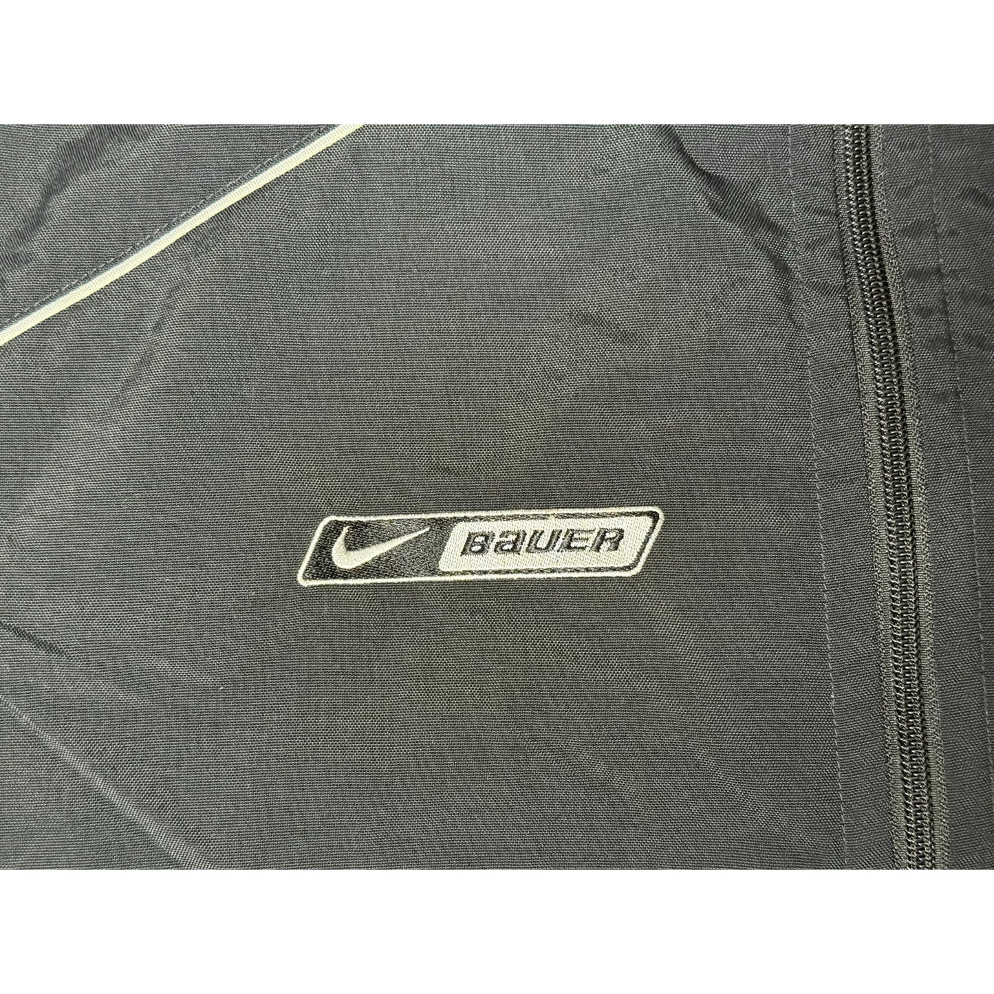 Vintage Y2K Nike Bauer Hockey Full Zip Jacket XL
