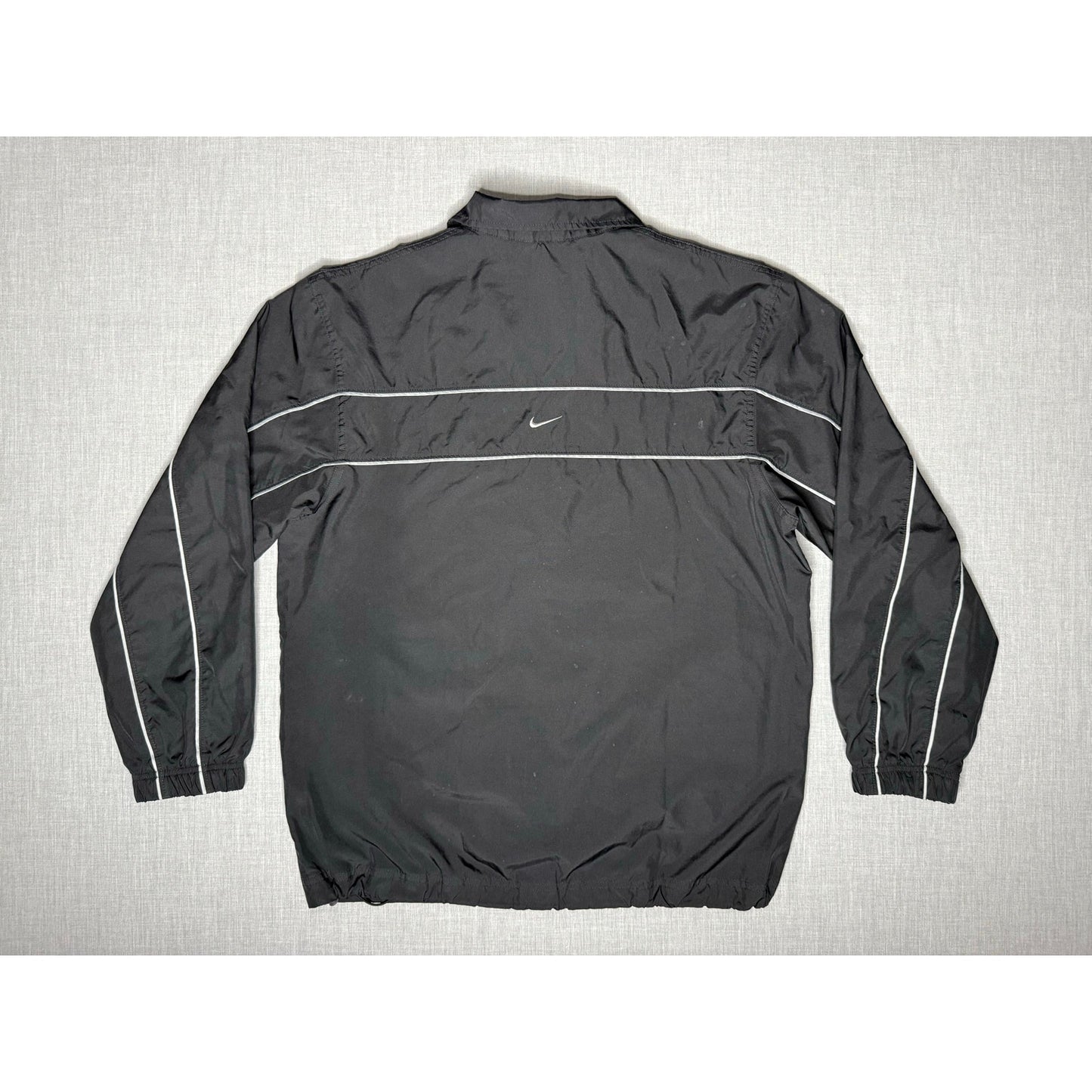 Nike Baseball Full Zip Collared Windbreaker Jacket Medium