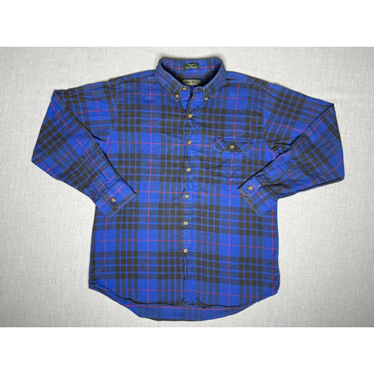 Vintage 90s Sutter Creek Levi Strauss & Co Flannel Button Down Shirt XL