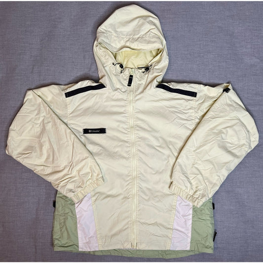 Vintage Columbia Sportswear Full Zip Windbreaker Jacket Women’s Medium