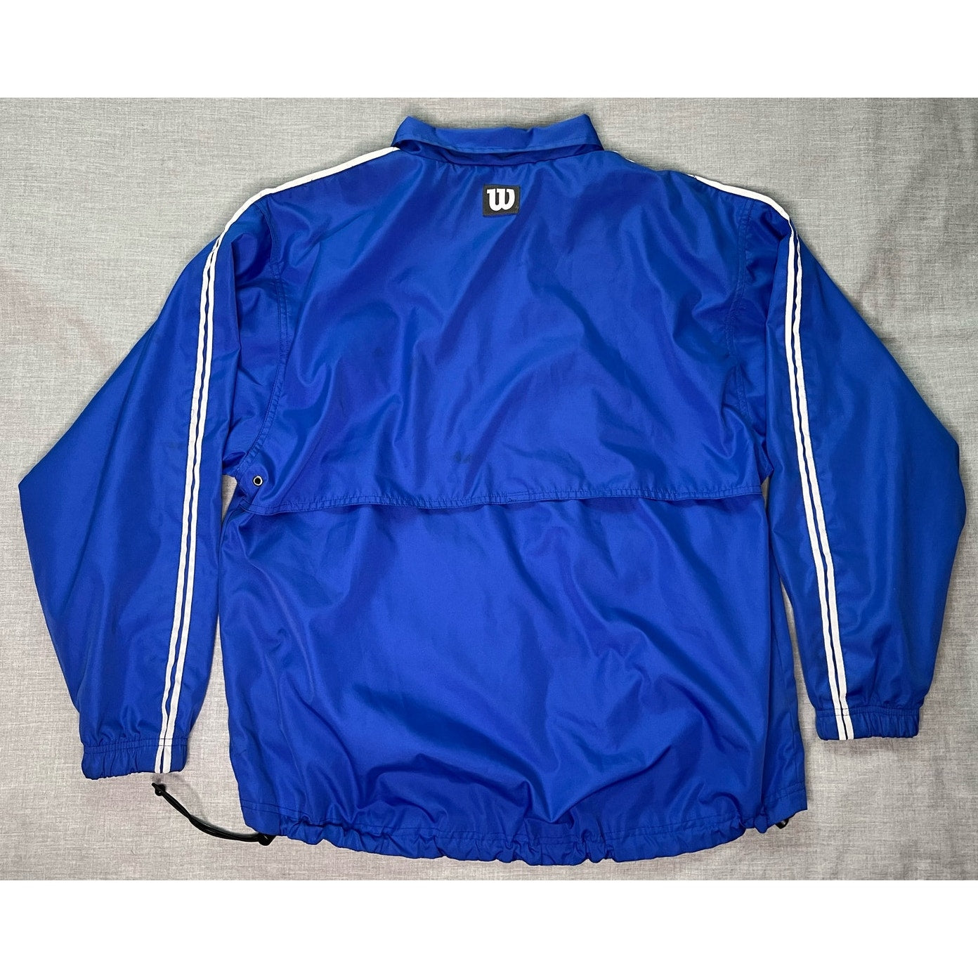 Vintage Wilson Windbreaker Full Zip Athletic Jacket Medium