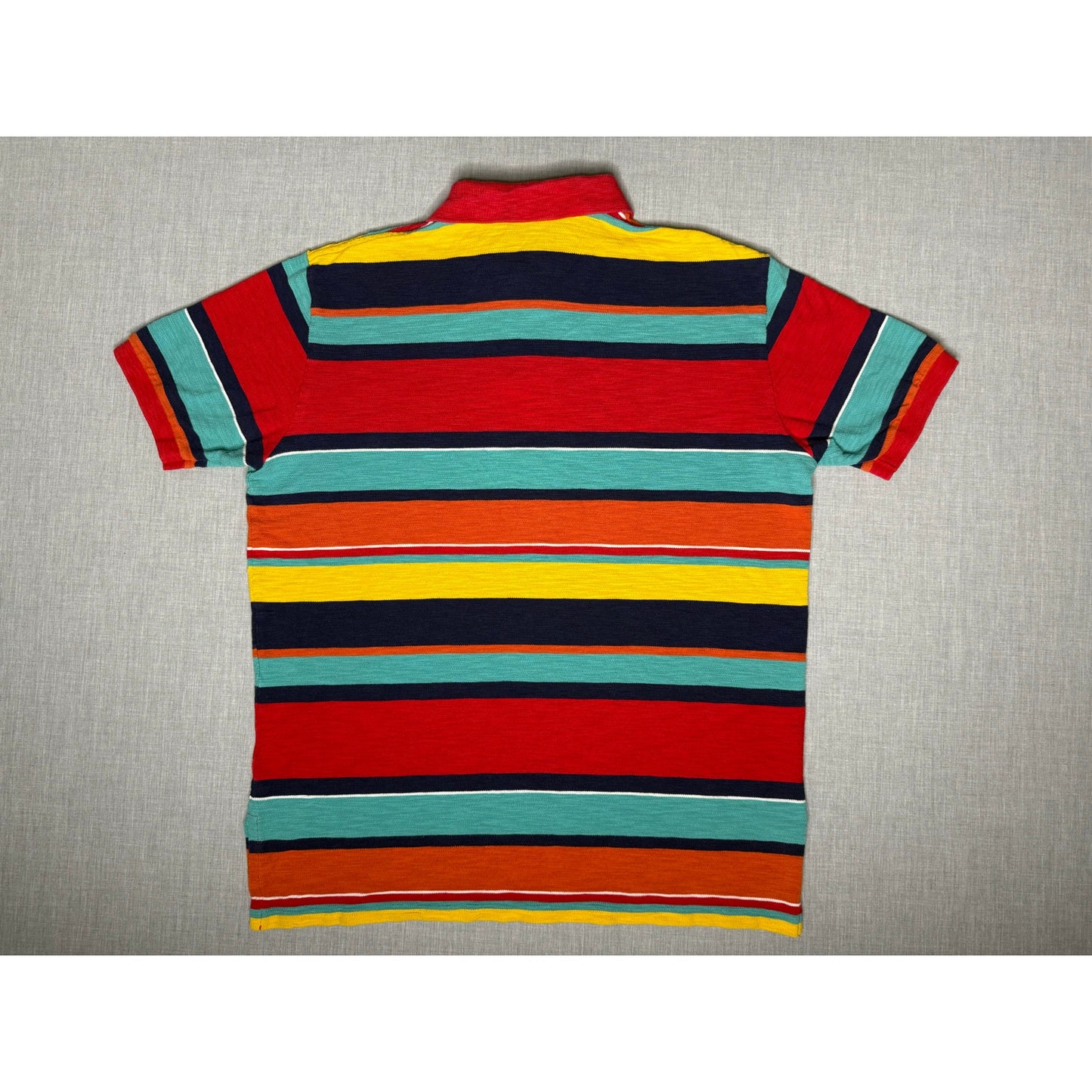 Polo Ralph Lauren Striped Slub Knit Polo Shirt XL
