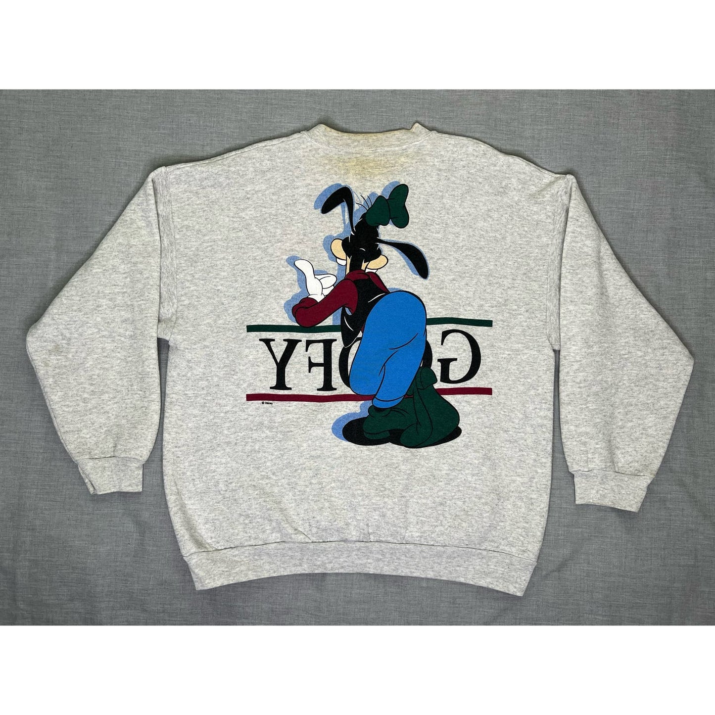 Vintage Goofy Florida Disney Double Sided Crewneck Sweatshirt XL