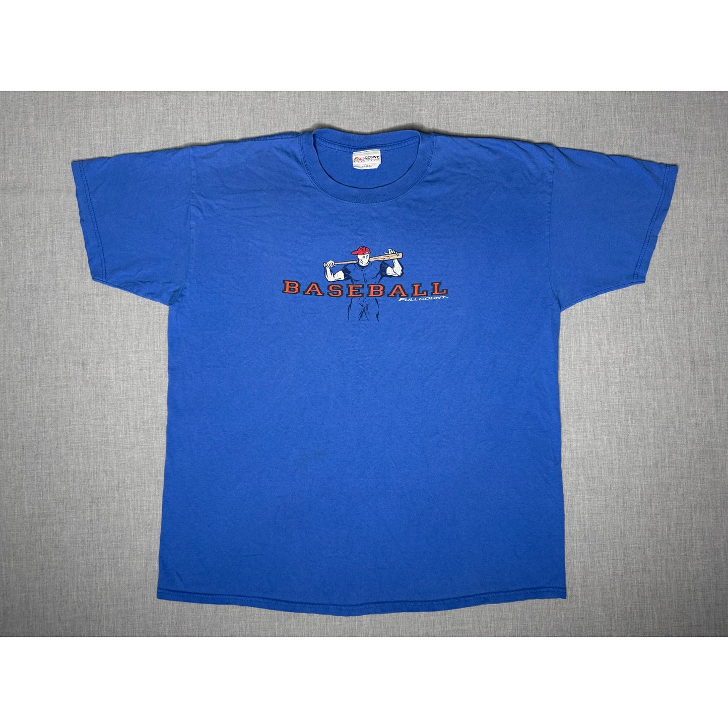 Vintage Full Count Baseball Double Sided T-shirt XL