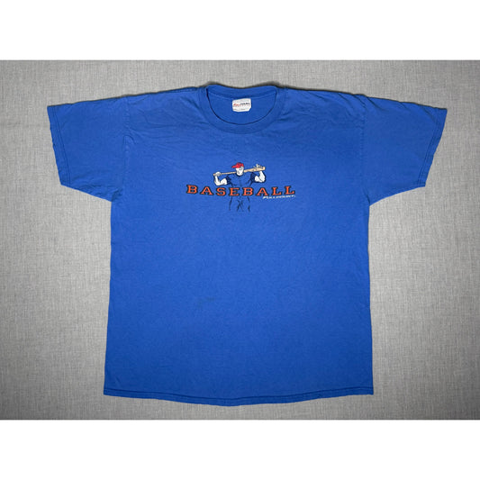 Vintage Full Count Baseball Double Sided T-shirt XL