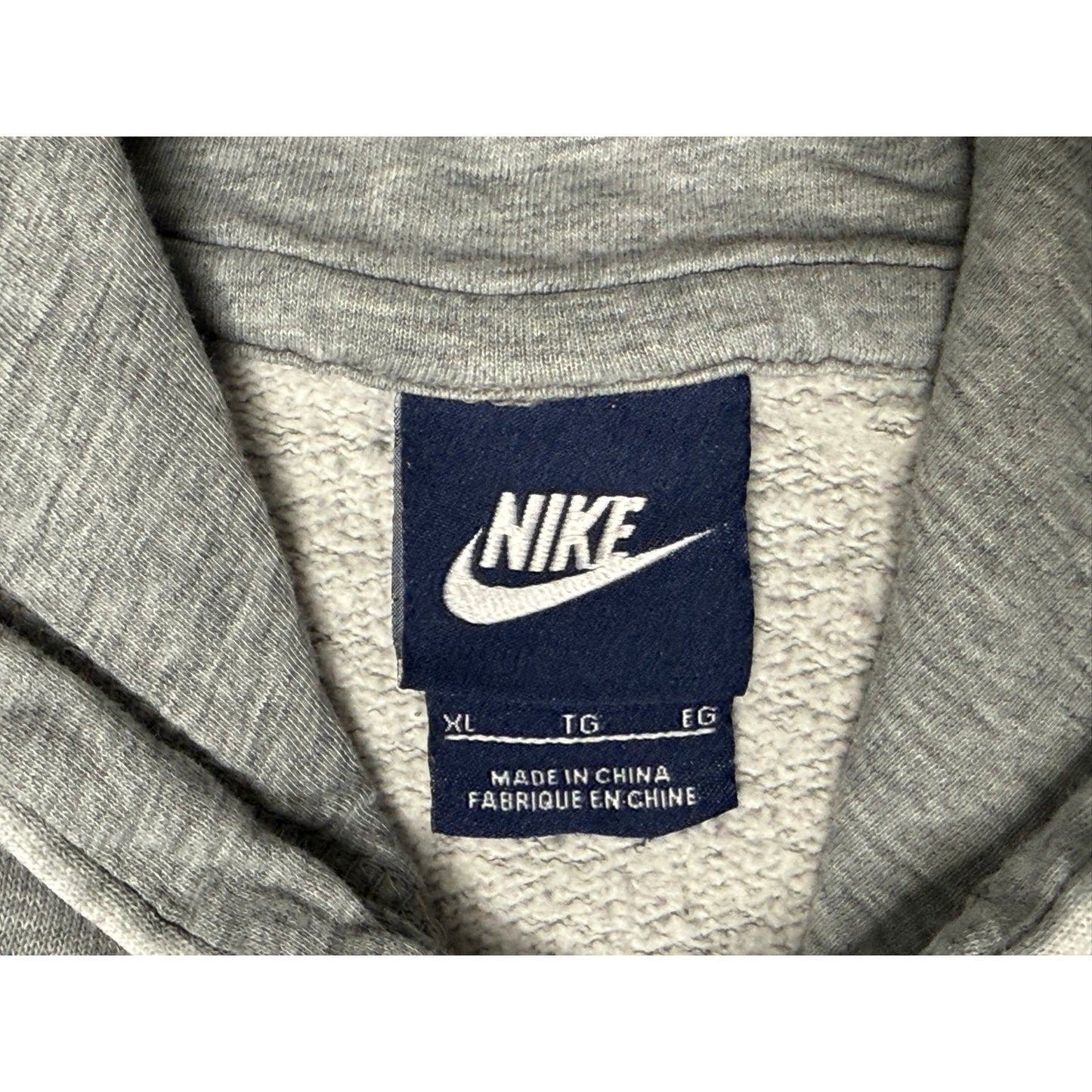 Nike Mesh Spell Out Logo Pullover Hoodie XL