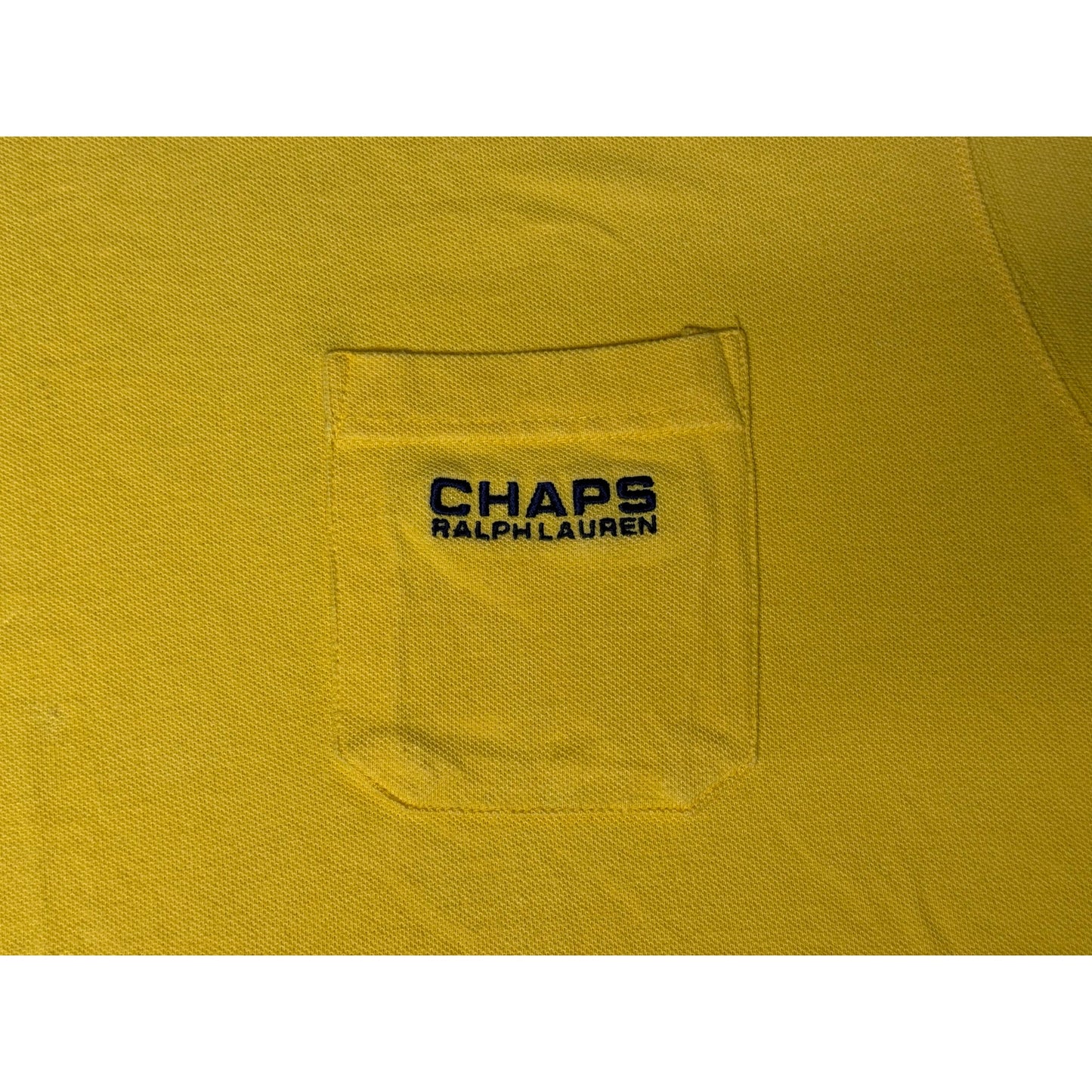 Vintage Chaps Ralph Lauren Knit Pocket T-shirt XL