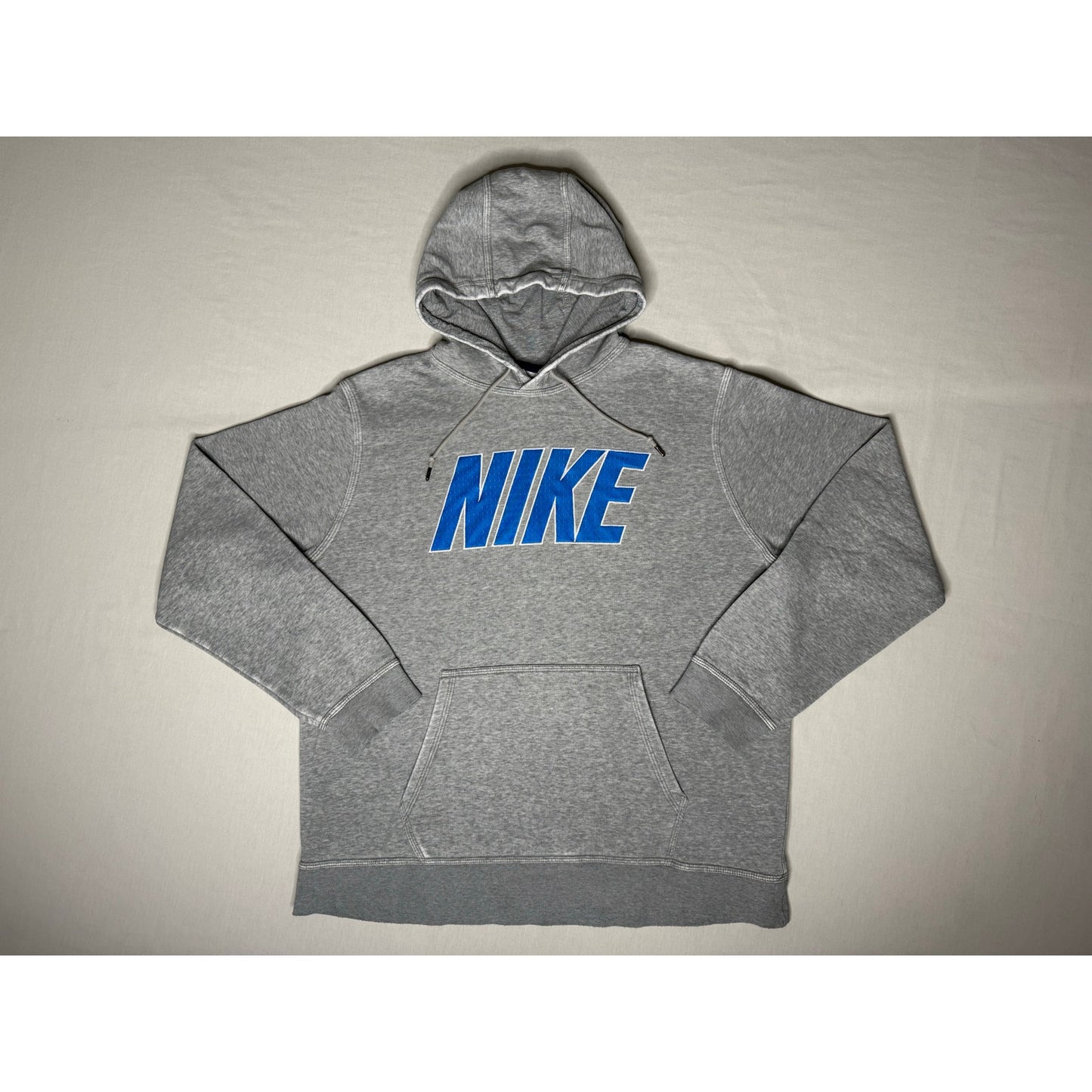 Nike Mesh Spell Out Logo Pullover Hoodie XL