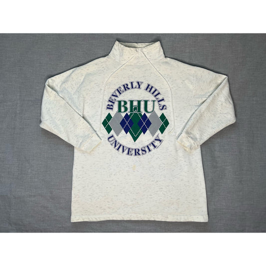 Vintage 1992 Beverly Hills University BHU Pullover Sweatshirt