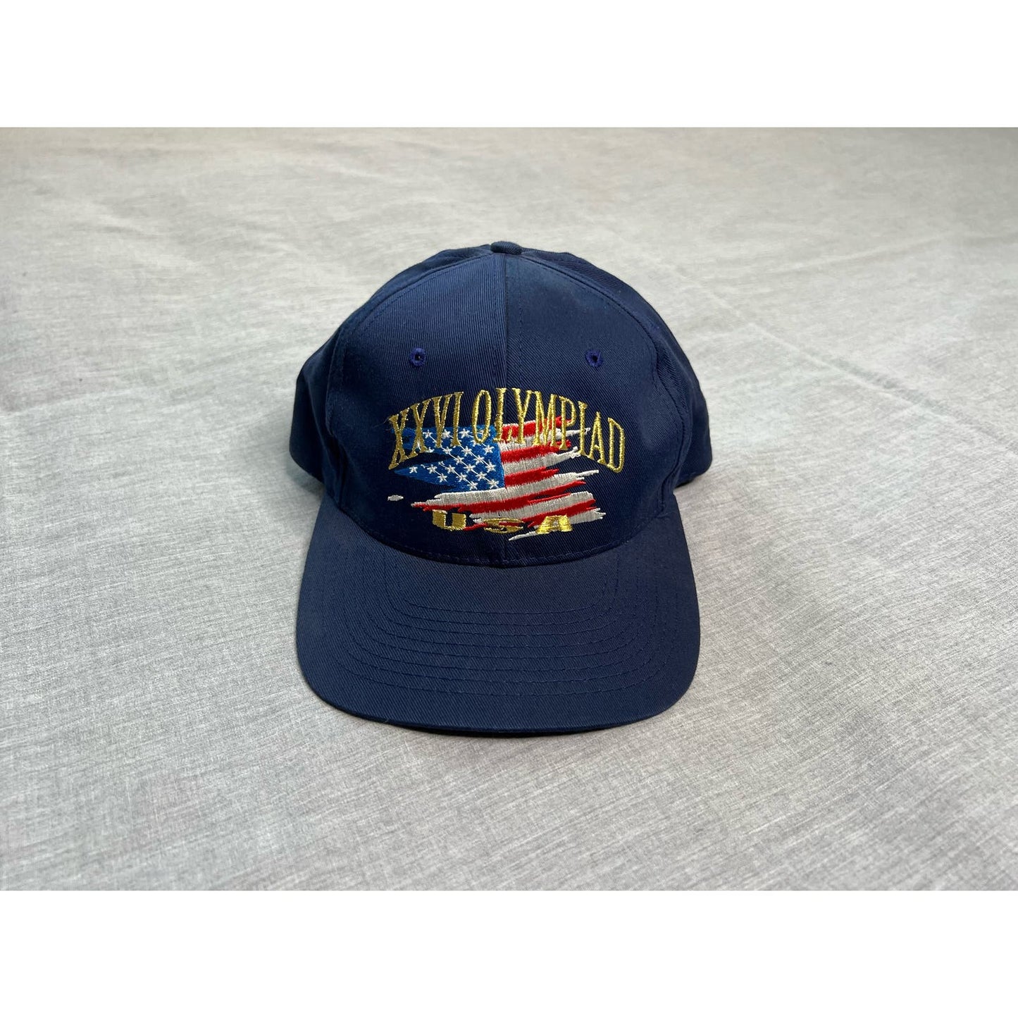 Vintage 1996 Olympic Games USA Flag Snapback Hat