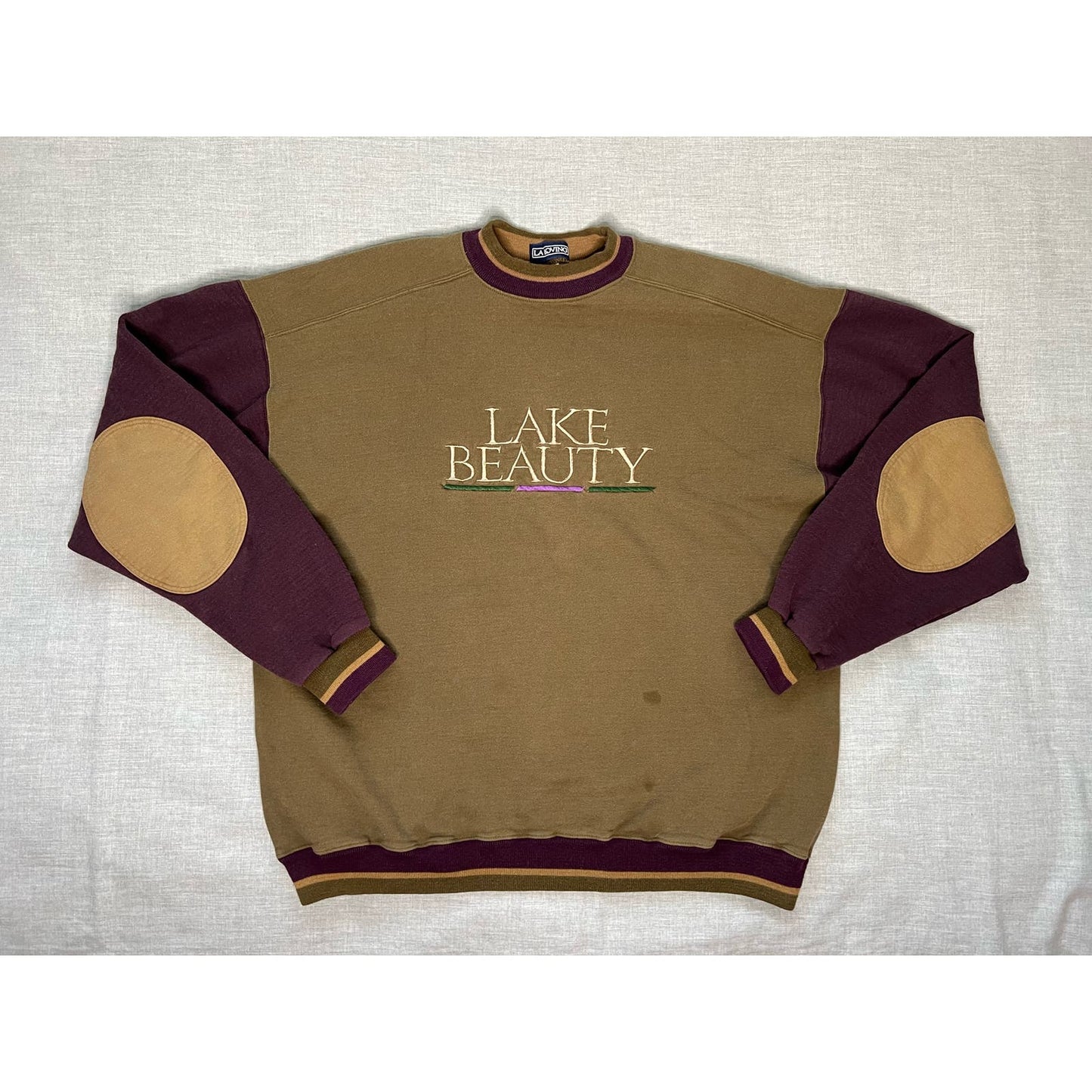 Vintage Lake Beauty LA Loving Pullover Crewneck Sweatshirt XL