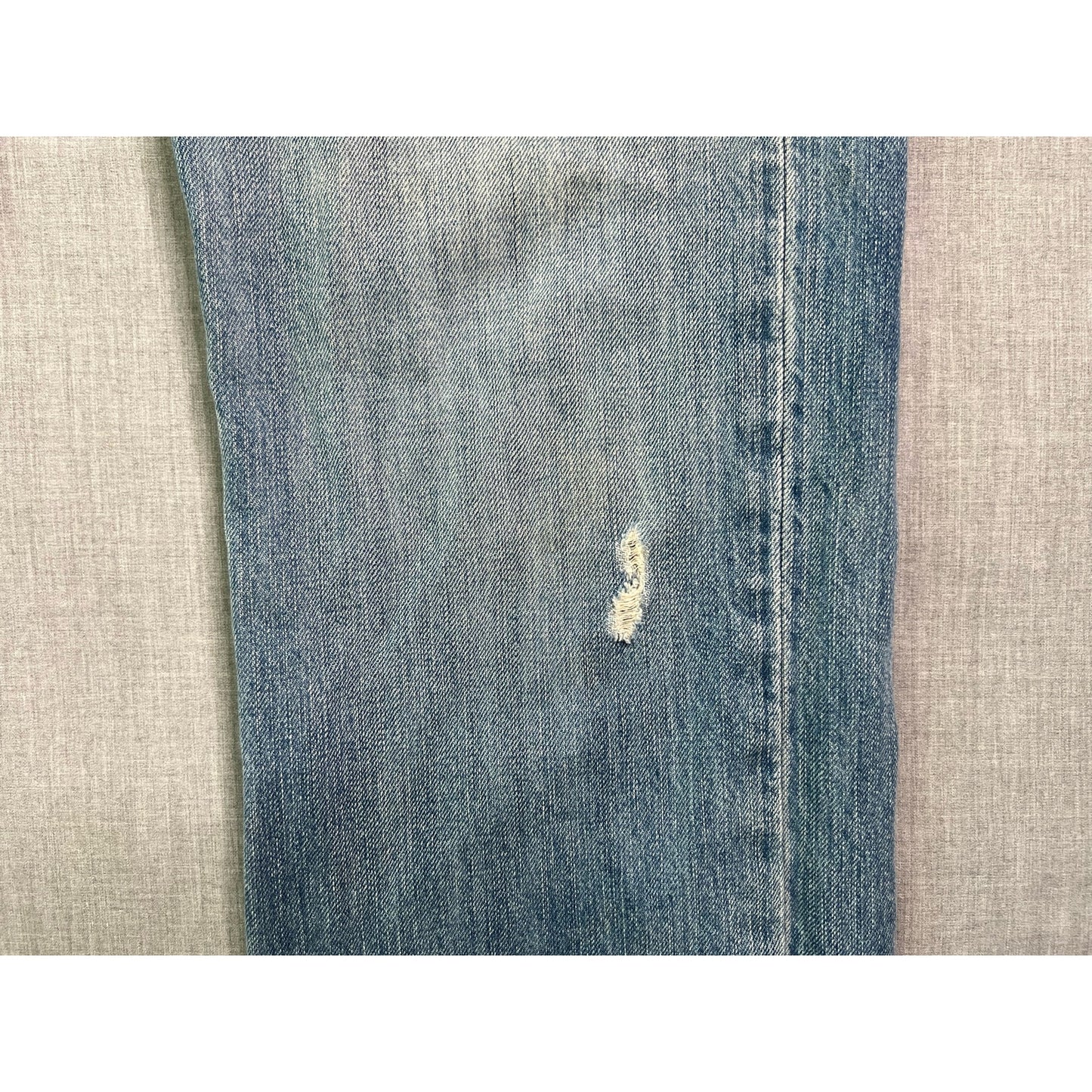 Polo Ralph Lauren Distressed Faded Blue Jeans 31x30