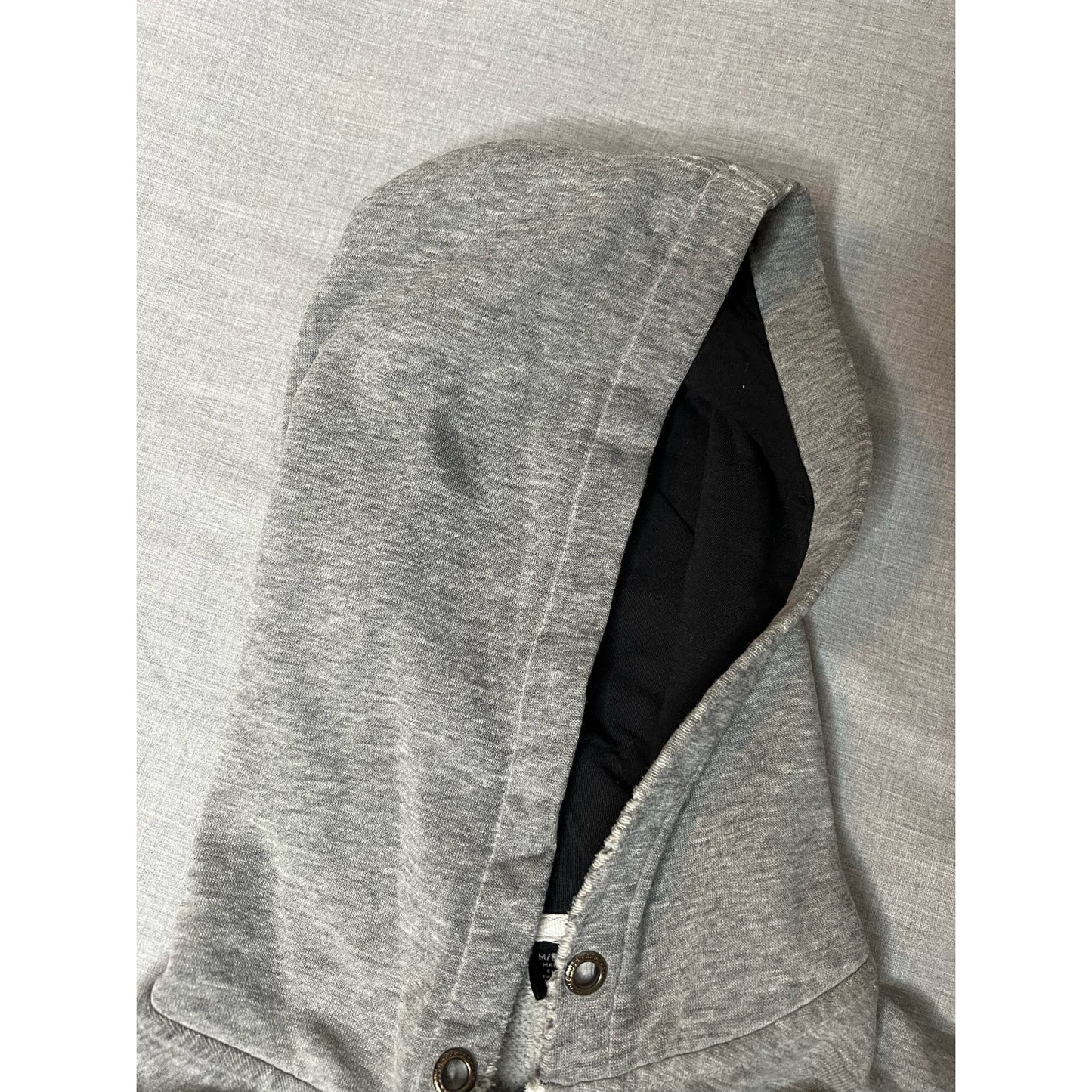 DC Shoes Quarter Zip Pullover Hoodie Sweatshirt Medium
