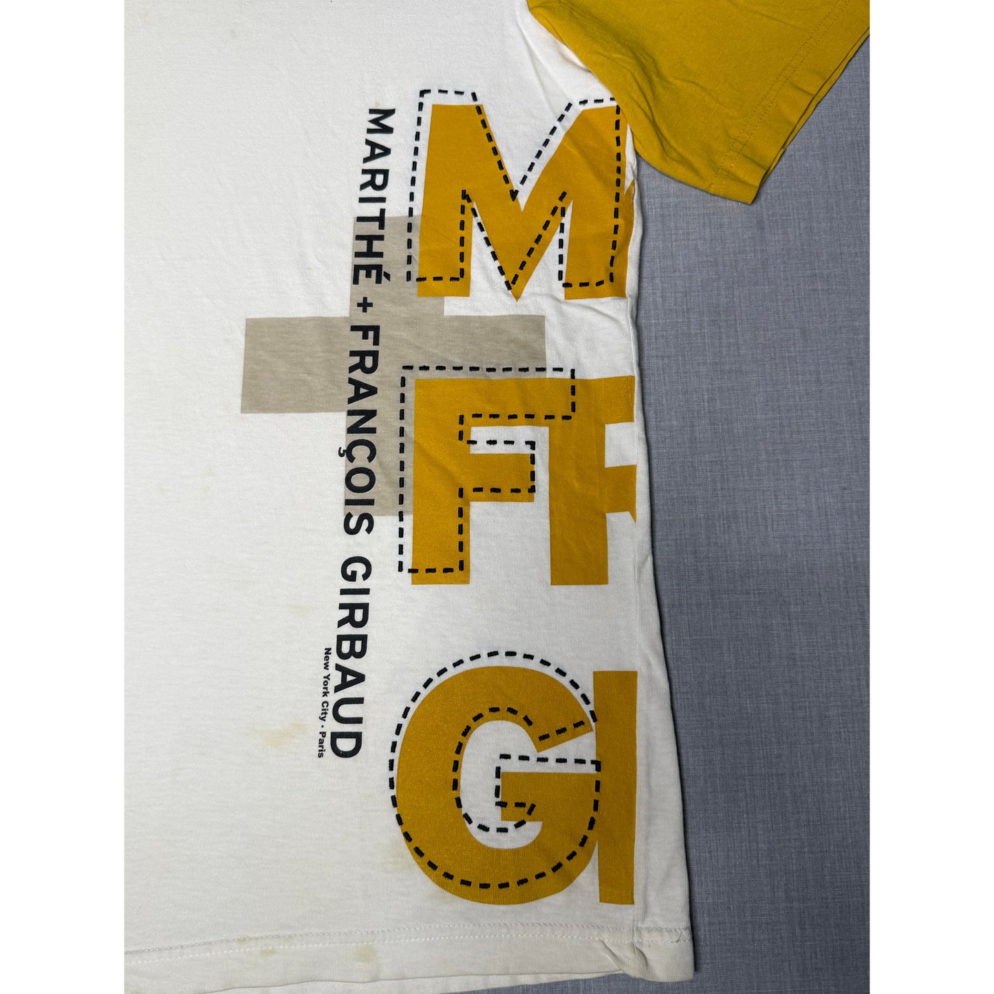 Vintage Y2K Marithe + Francois Girbaud New York Paris T-shirt 2XL