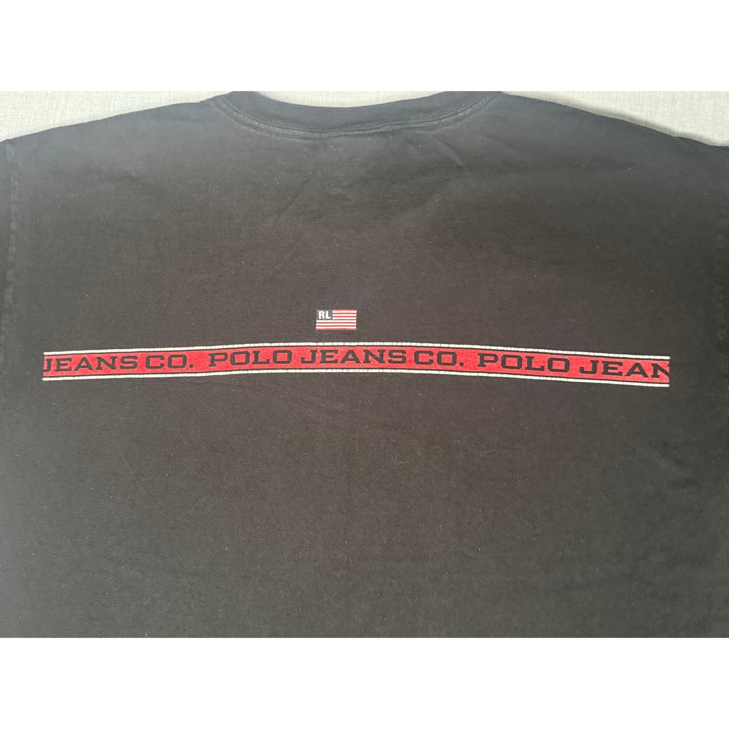 Vintage Polo Jeans Co Ralph Lauren Double Sided T-shirt XL