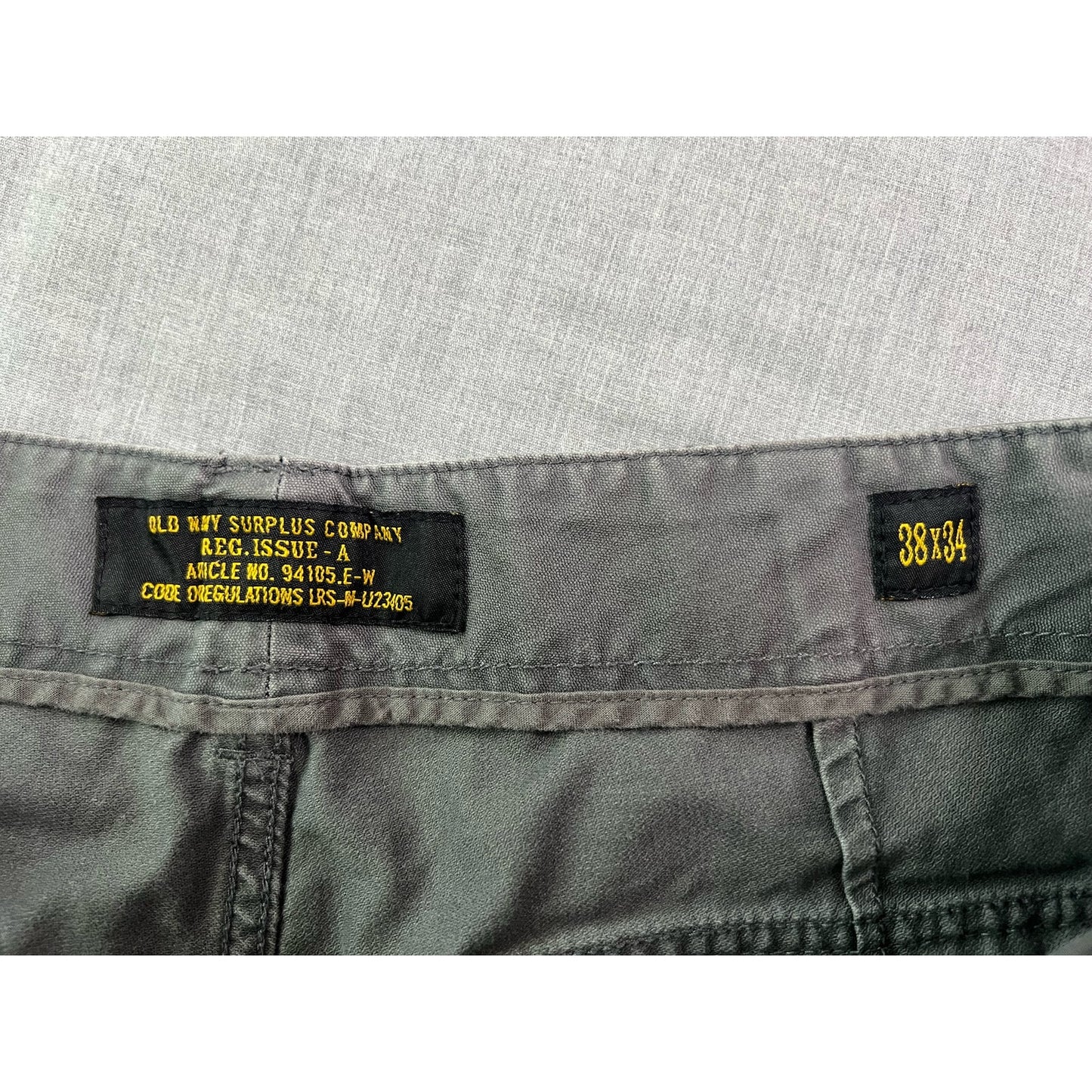 Old Navy Surplus Military Canvas Utility Pants 38x34