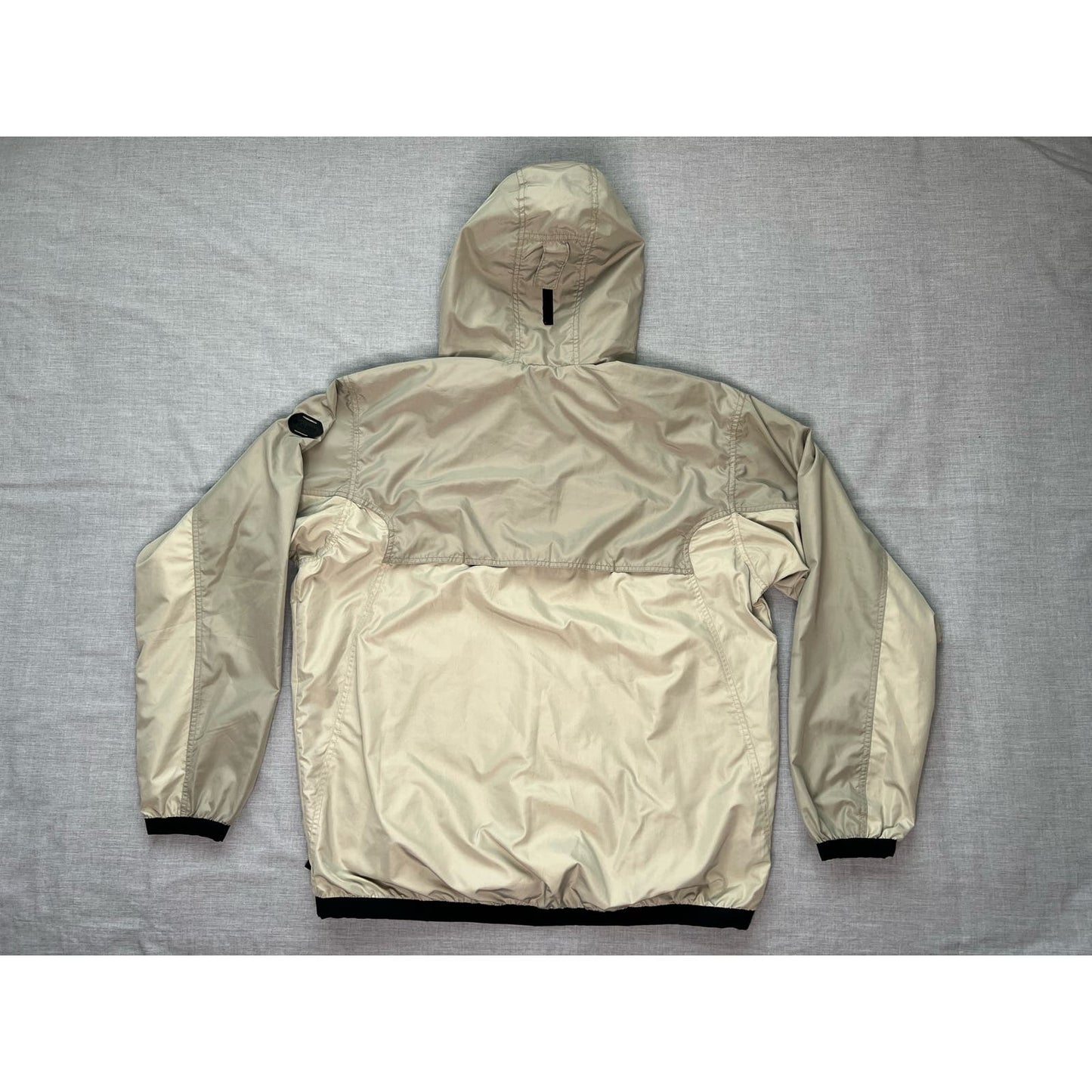 Columbia Sportswear Quarter Zip Pullover Hooded Windbreaker Large
