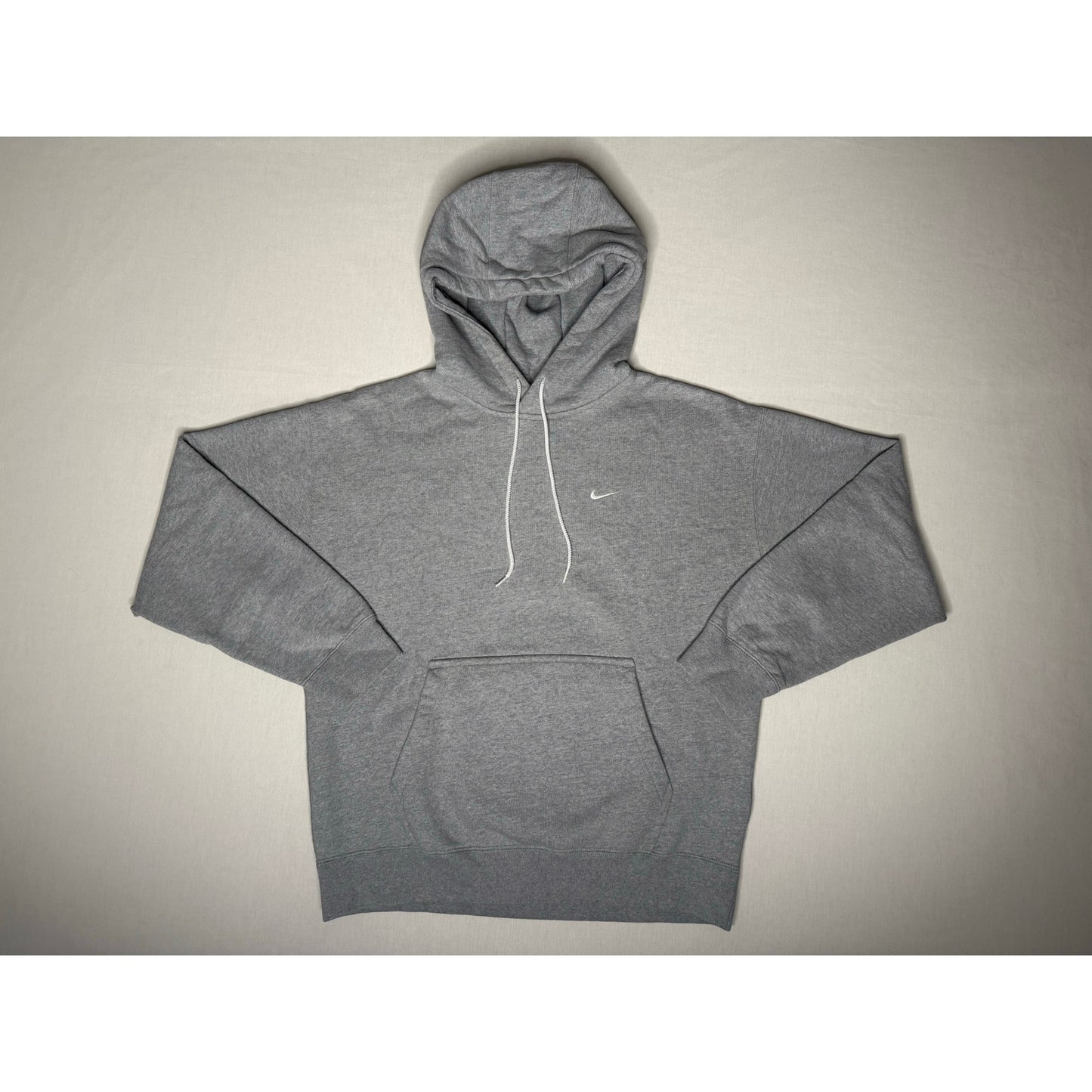 Nike Grey Heavyweight Pullover Hoodie Medium