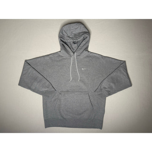 Nike Grey Heavyweight Pullover Hoodie Medium