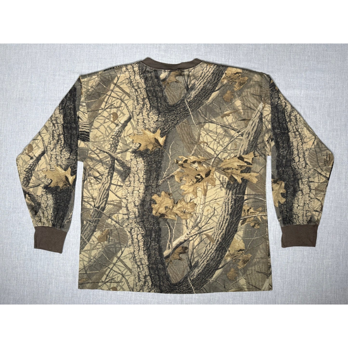 Vintage Y2K Realtree Camo Long Sleeve Pocket T-shirt Large