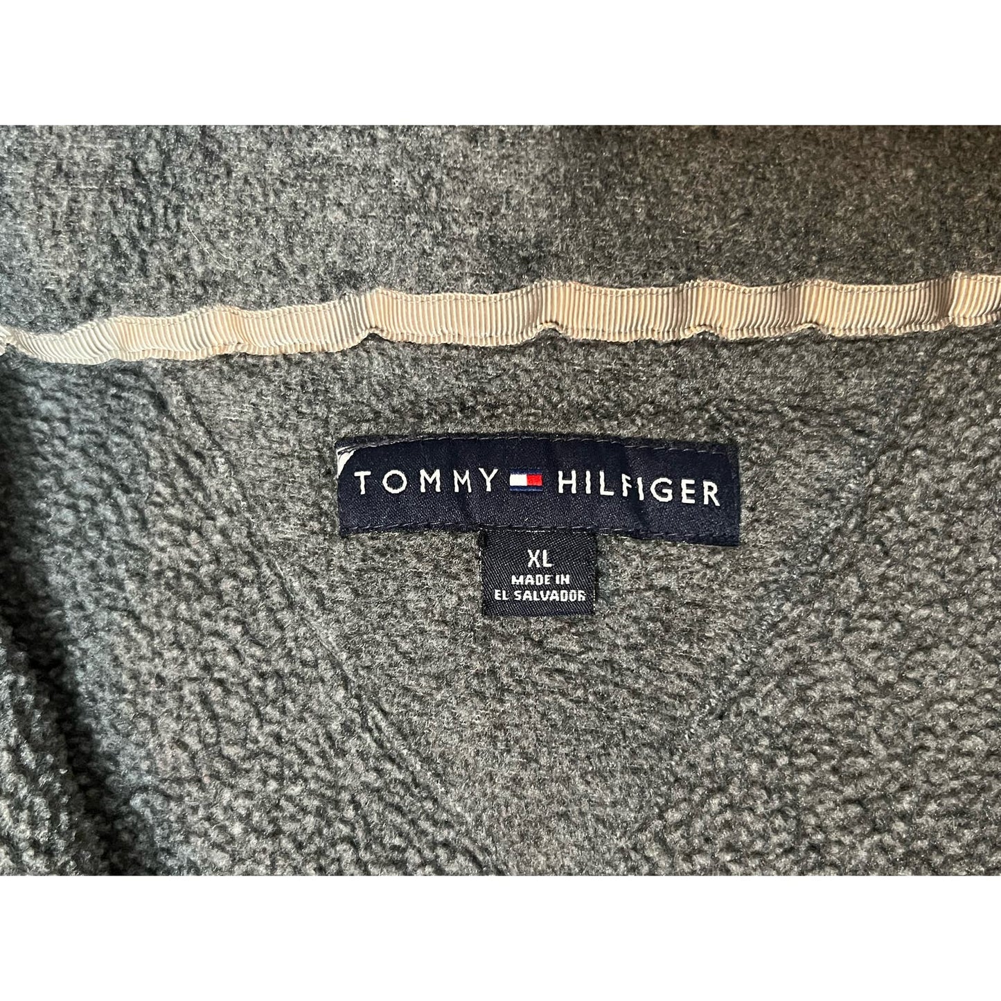 Tommy Hilfiger Polartec Quarter Zip Fleece Sweatshirt XL