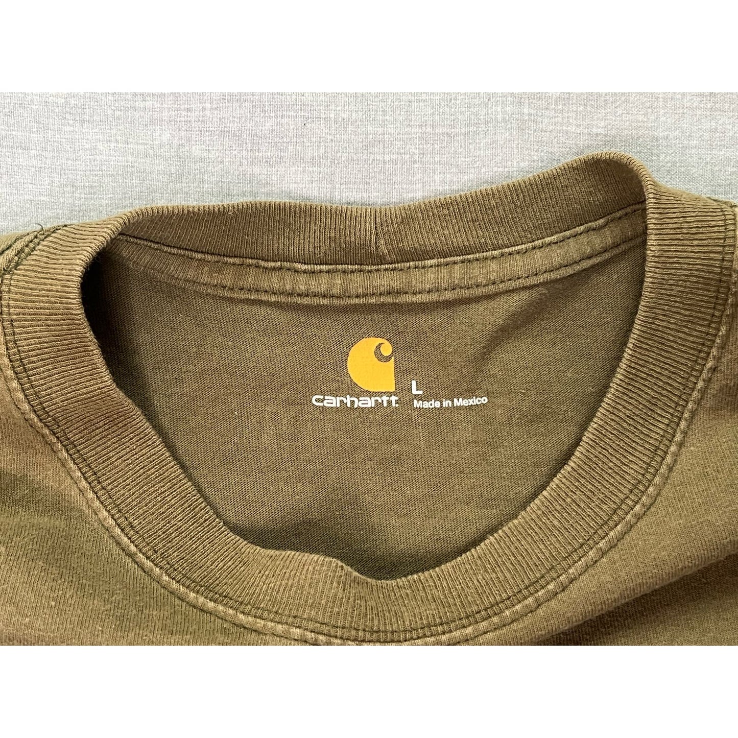 Carhartt Spell Out Logo Double Sided T-shirt Large