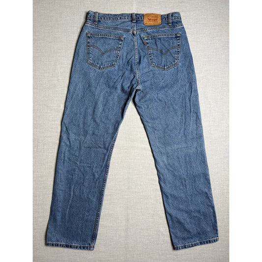Vintage 90s Levi’s 505 Regular Fit Straight Leg Jeans 36x30