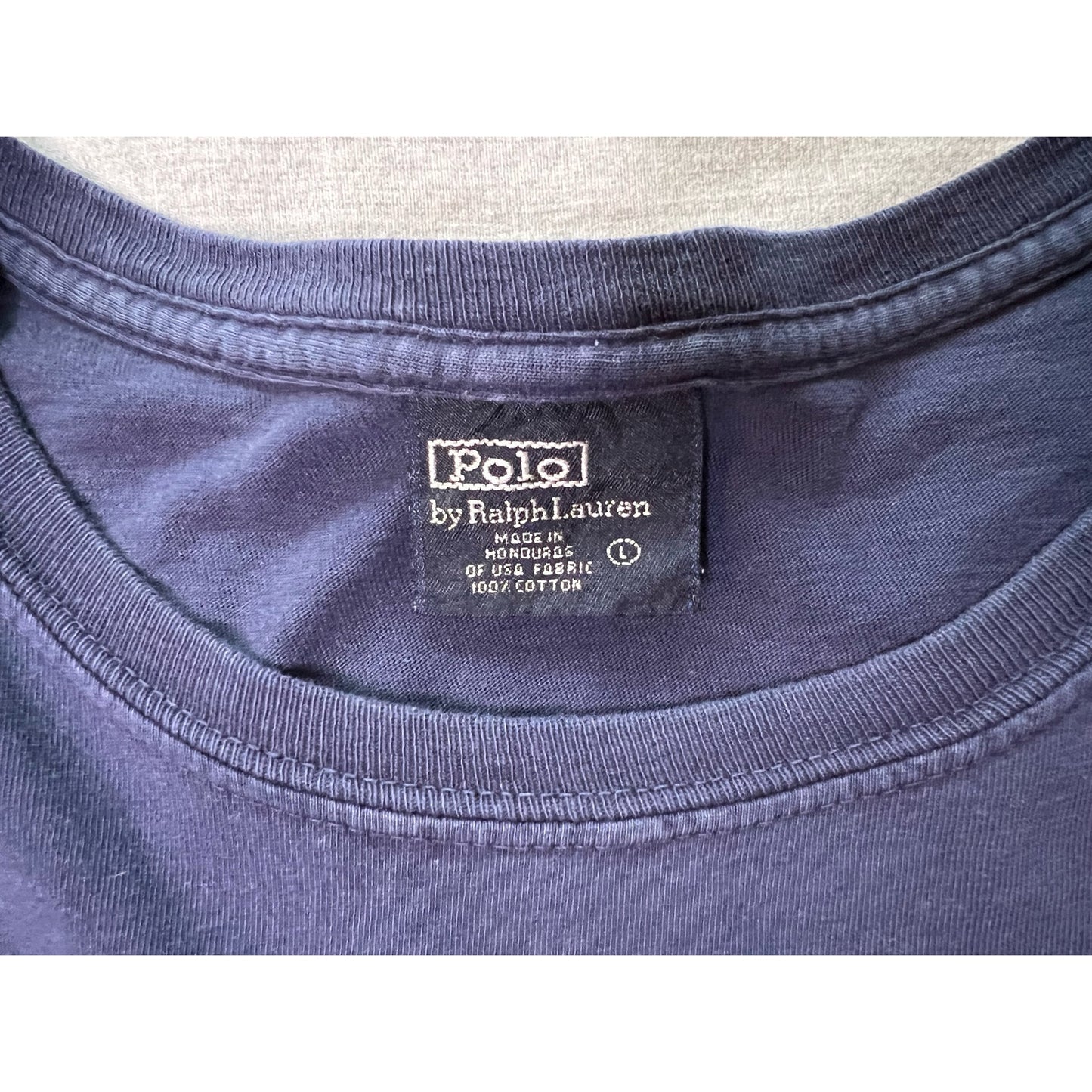 Vintage 90s Polo Ralph Lauren Embroidered Pony T-Shirt Large