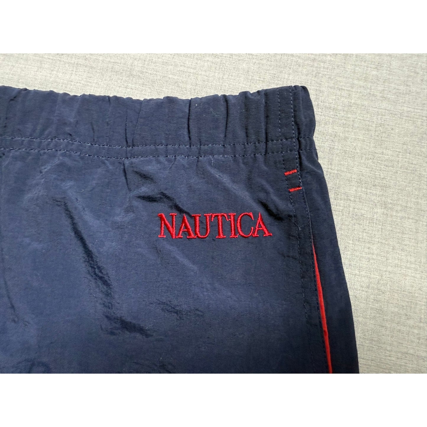 Vintage Nautica Adjustable Windbreaker Track Pants XL
