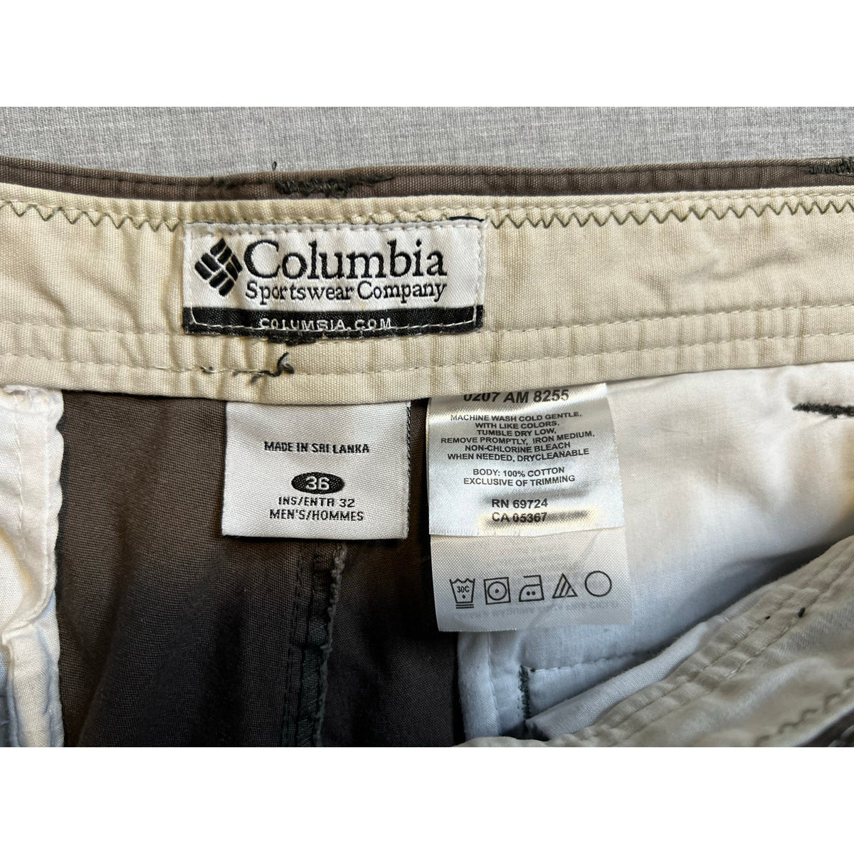 Columbia Sportswear Hiking Outdoor Utility Pants 36x32