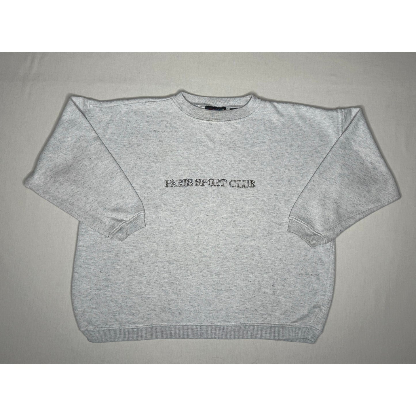 Vintage 90s Paris Sport Club Pullover Crewneck Sweatshirt Women’s 3