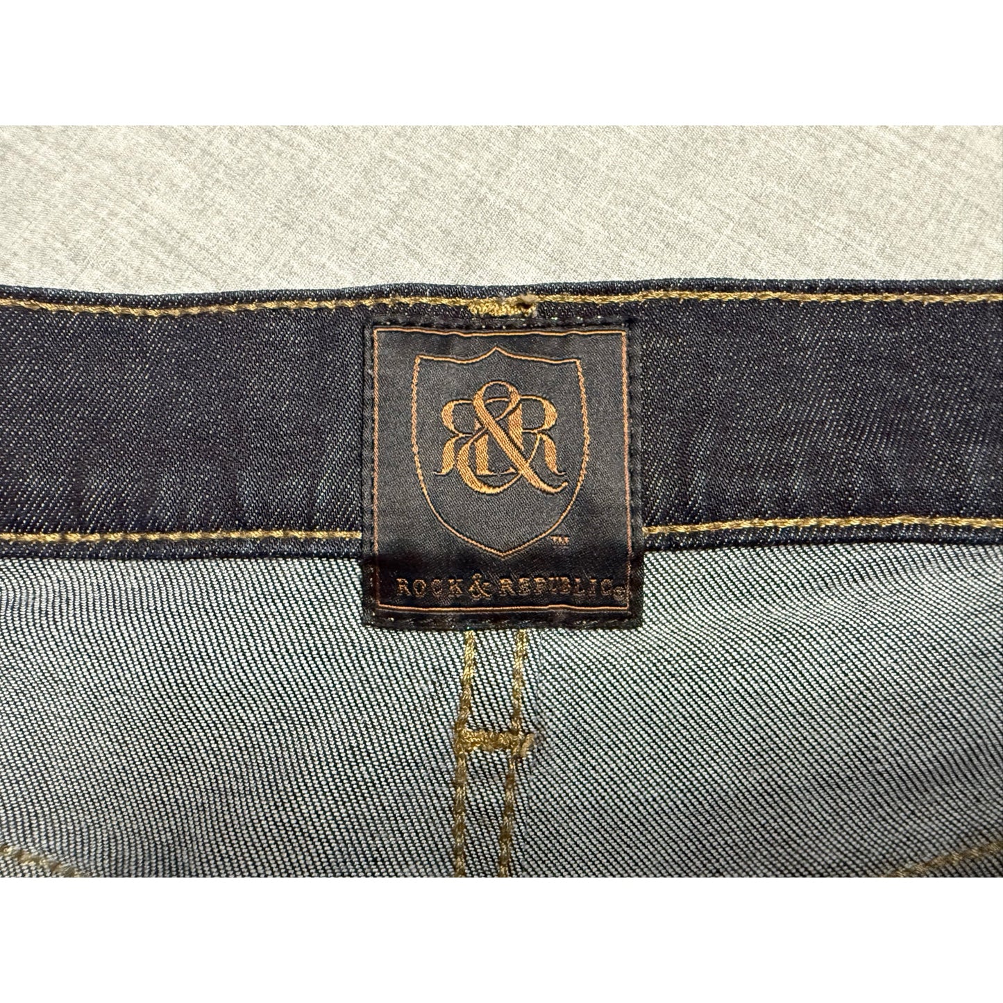 Rock & Republic Straight Fit Neil Jeans 32x34