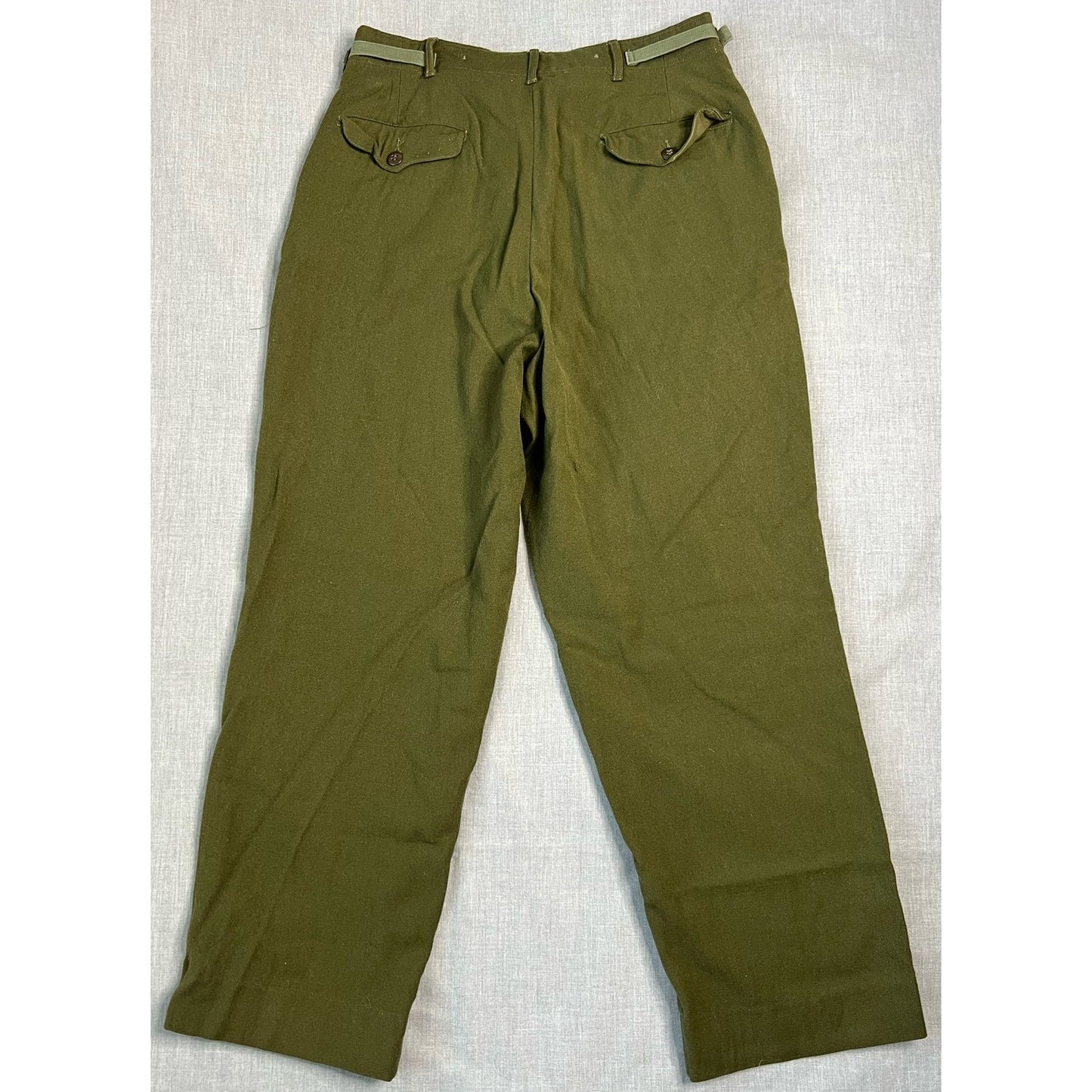 Vintage 1950s M-1951 Korean War Wool Field Trousers Regular Medium