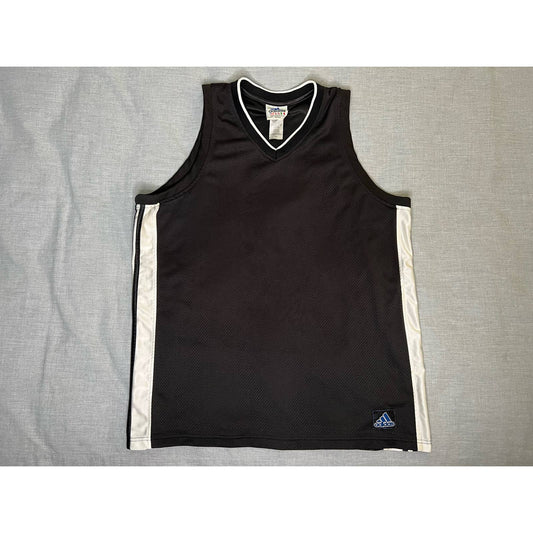 Vintage 90s Adidas Mesh Blank Basketball Jersey XL