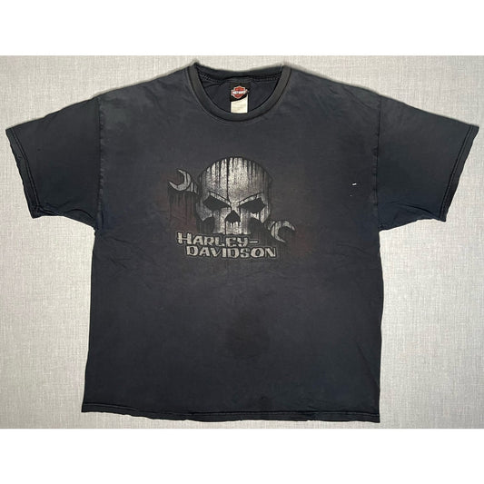 Harley Davidson Tallahassee Florida Skull T-shirt XL