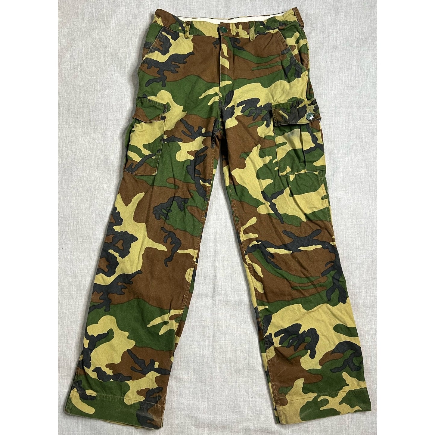Vintage Red Head Woodland Camo Cargo Pants 34