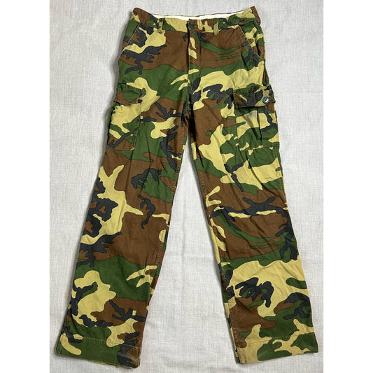 Vintage Red Head Woodland Camo Cargo Pants 34